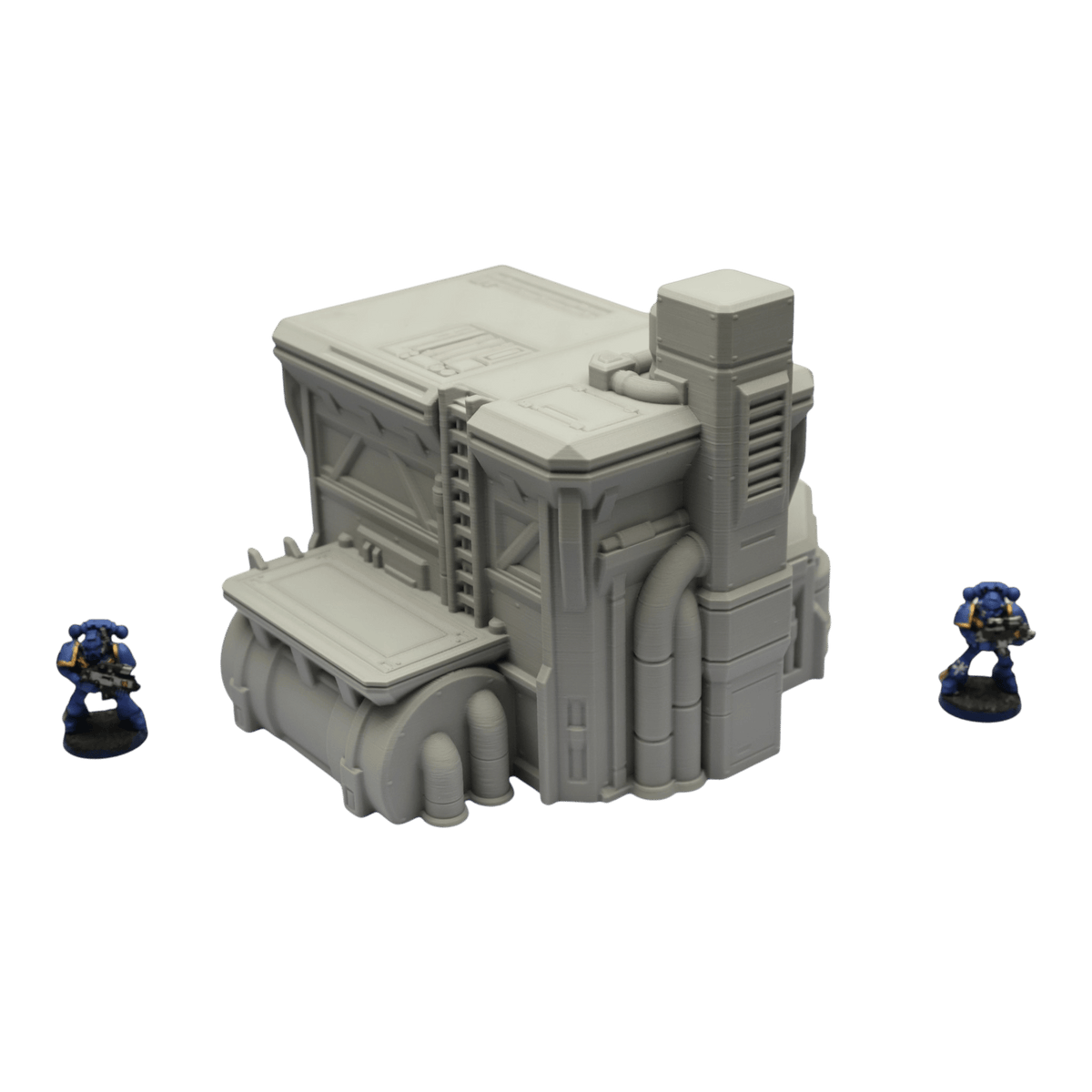 Fuel Station #2 - 28mm Wargaming Scatter Terrain Scenery Tabletop Grimdark Jawar3d