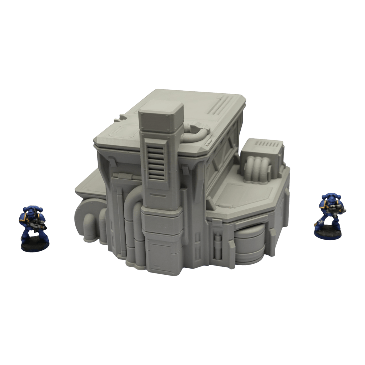 Fuel Station #2 - 28mm Wargaming Scatter Terrain Scenery Tabletop Grimdark Jawar3d