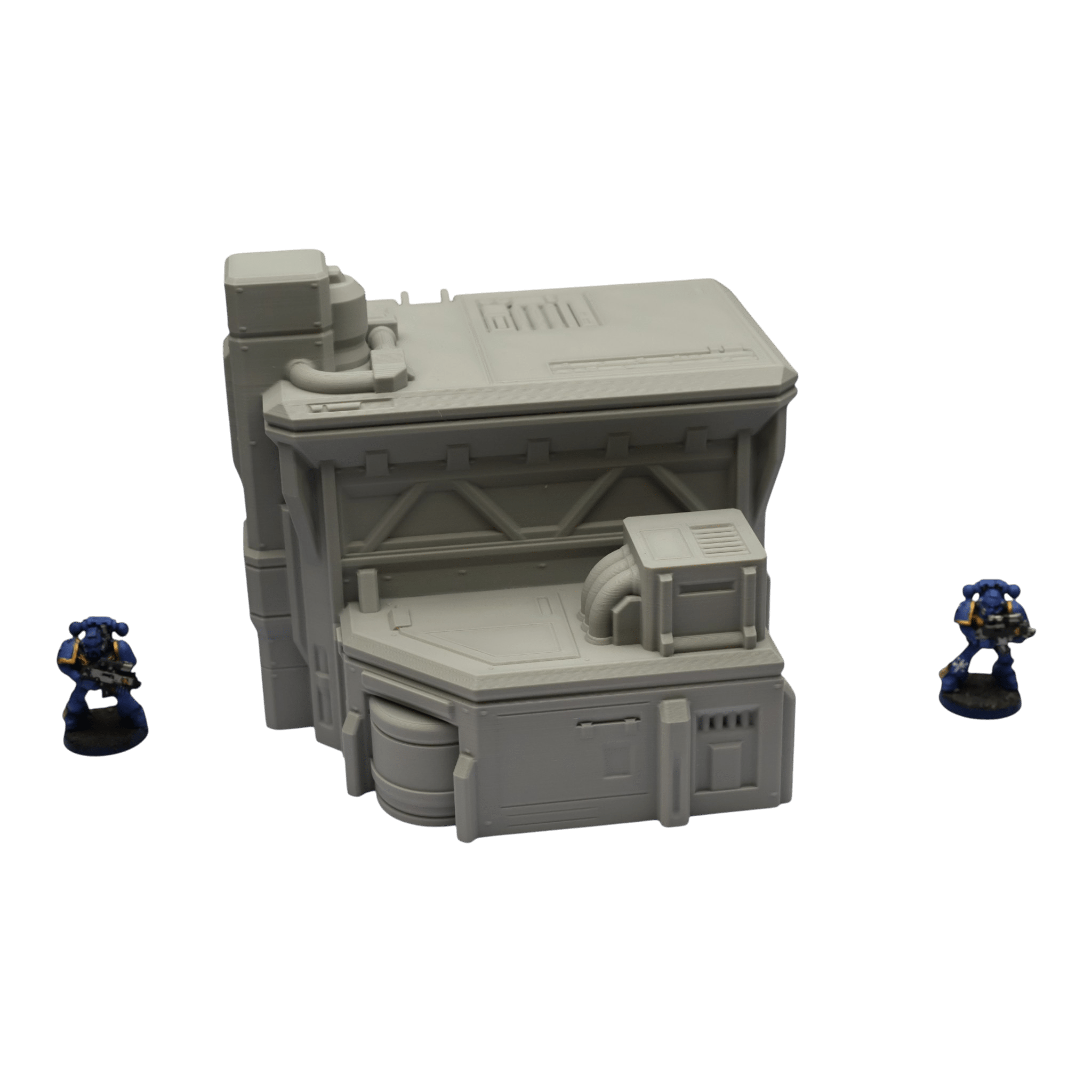 Fuel Station #2 - 28mm Wargaming Scatter Terrain Scenery Tabletop Grimdark Jawar3d
