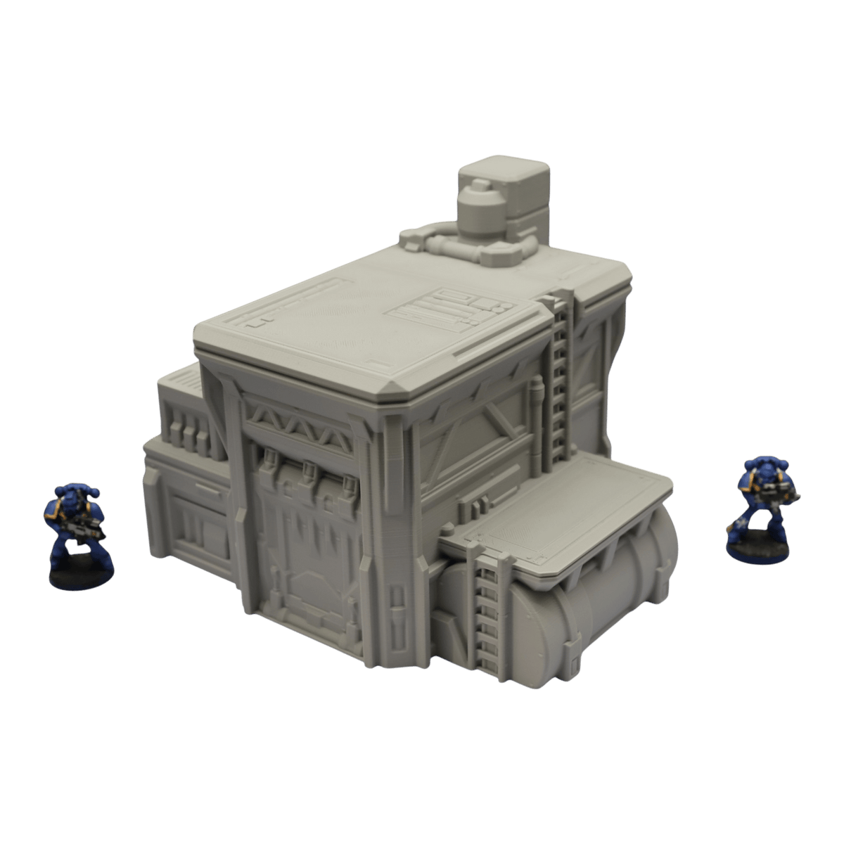 Fuel Station #2 - 28mm Wargaming Scatter Terrain Scenery Tabletop Grimdark Jawar3d