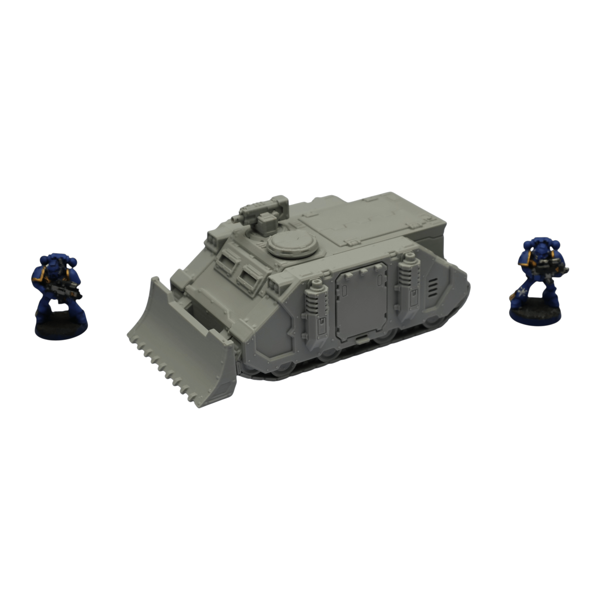 Tank #5 - 28mm Wargaming Scatter Terrain Scenery Tabletop Grimdark Jawar3d