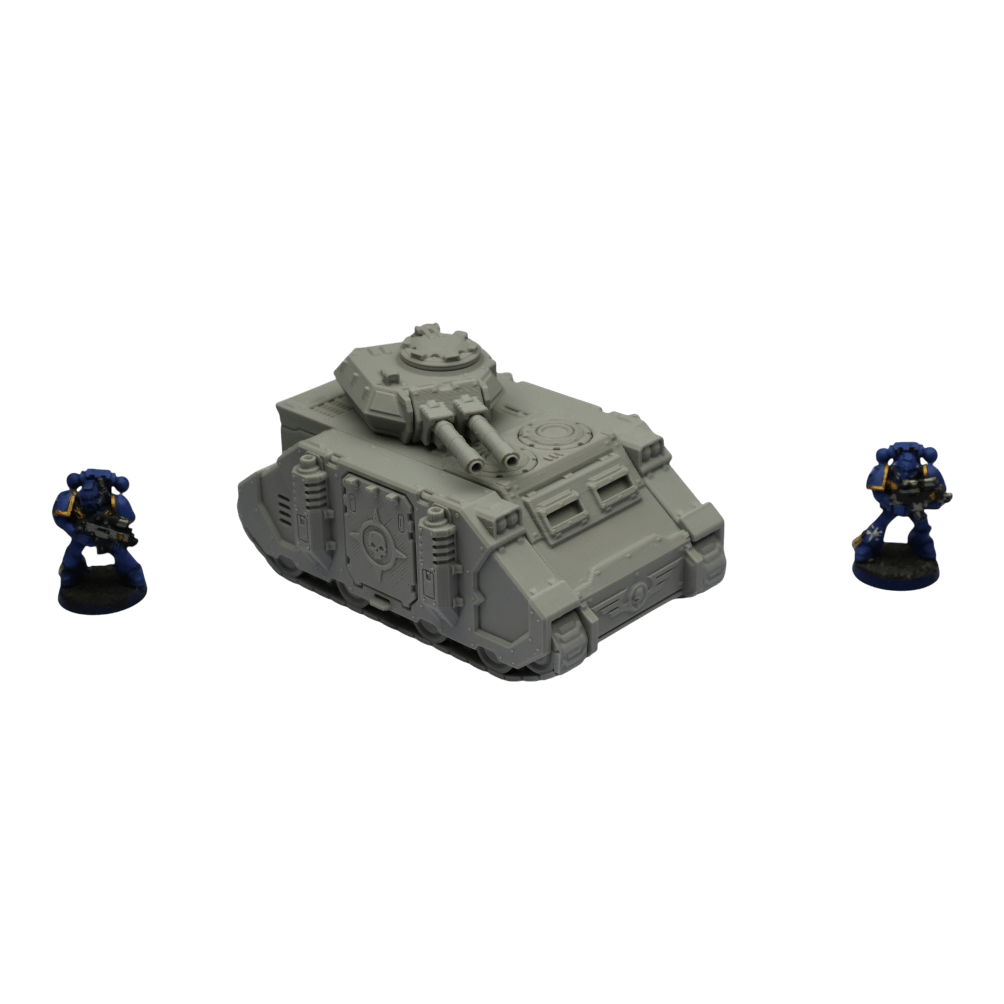 Tank #6 - 28mm Wargaming Scatter Terrain Scenery Tabletop Grimdark Jawar3d