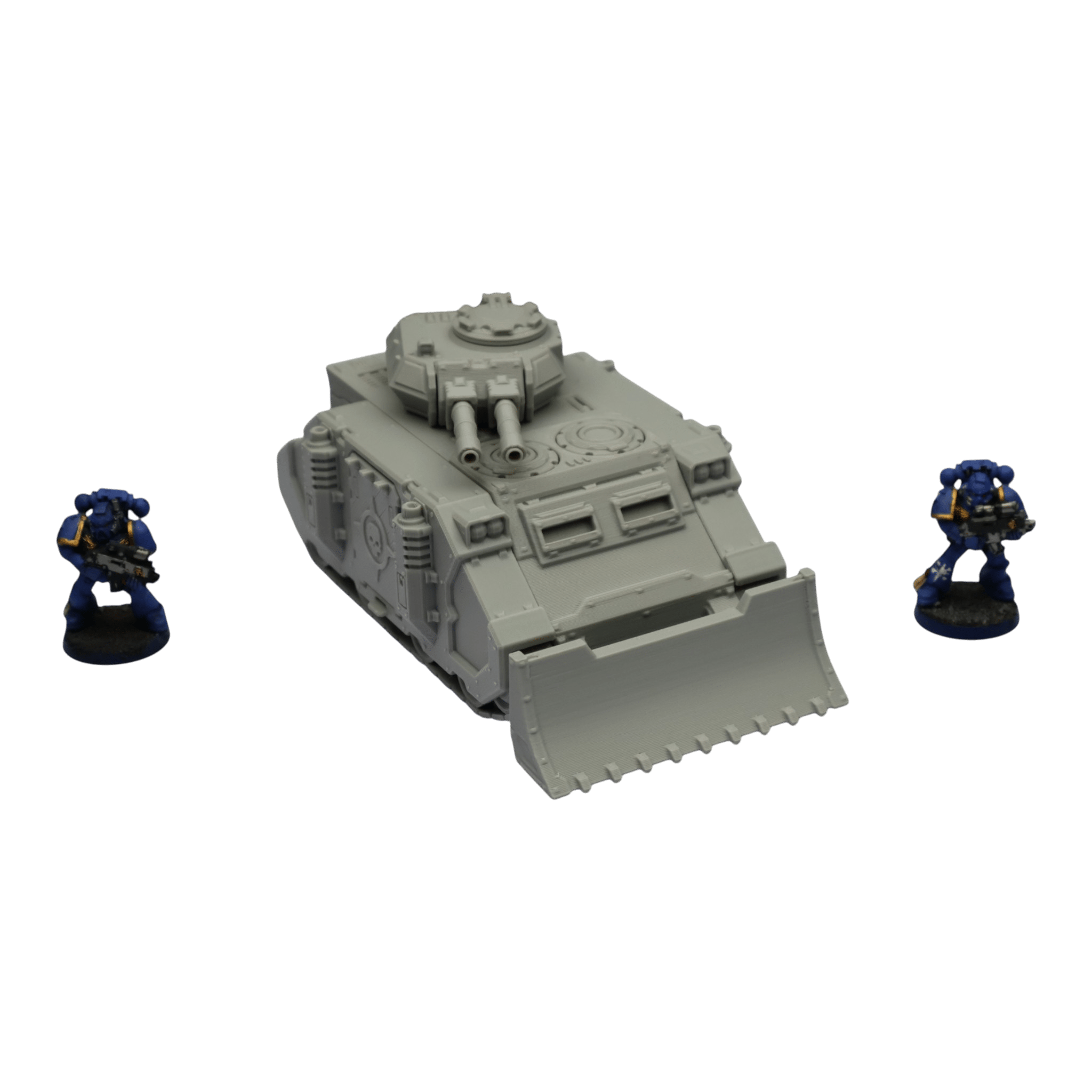 Tank #7 - 28mm Wargaming Scatter Terrain Scenery Tabletop Grimdark Jawar3d