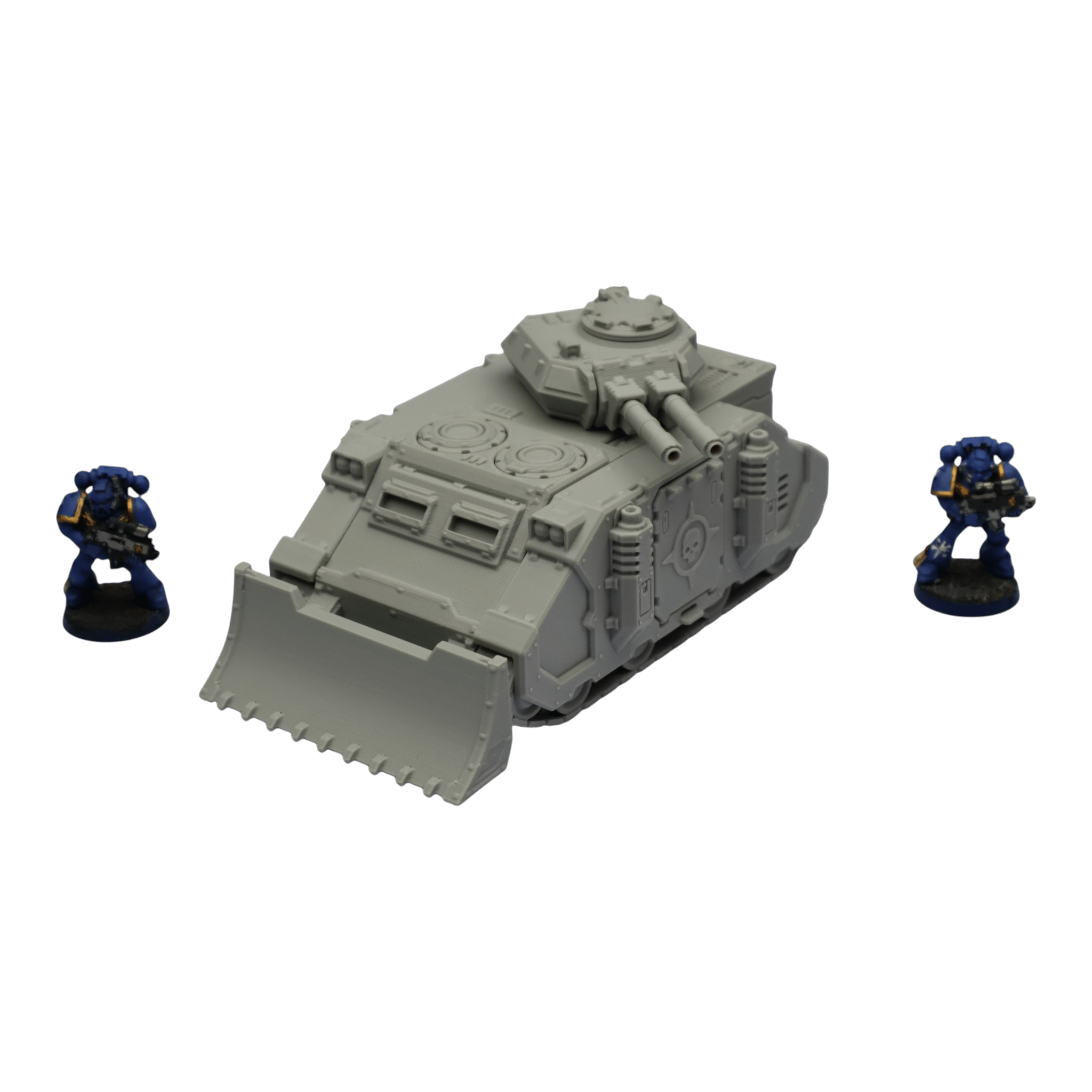 Tank #7 - 28mm Wargaming Scatter Terrain Scenery Tabletop Grimdark Jawar3d