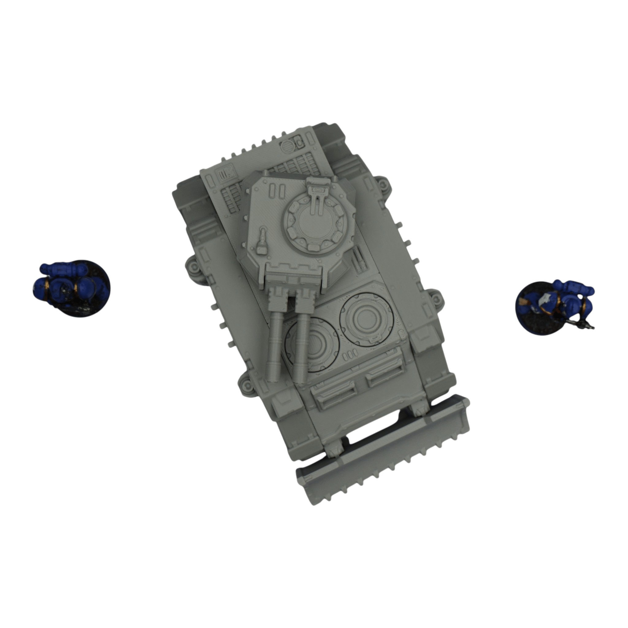 Tank #7 - 28mm Wargaming Scatter Terrain Scenery Tabletop Grimdark Jawar3d