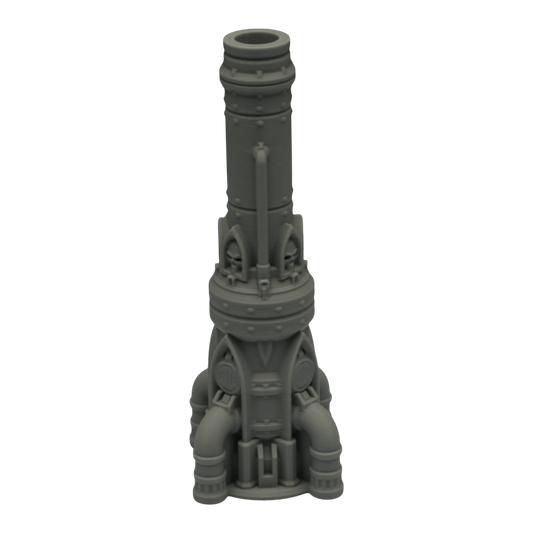 Single Smokestack - 28mm Wargaming Scatter Terrain Scenery Tabletop Grimdark Jawar3d