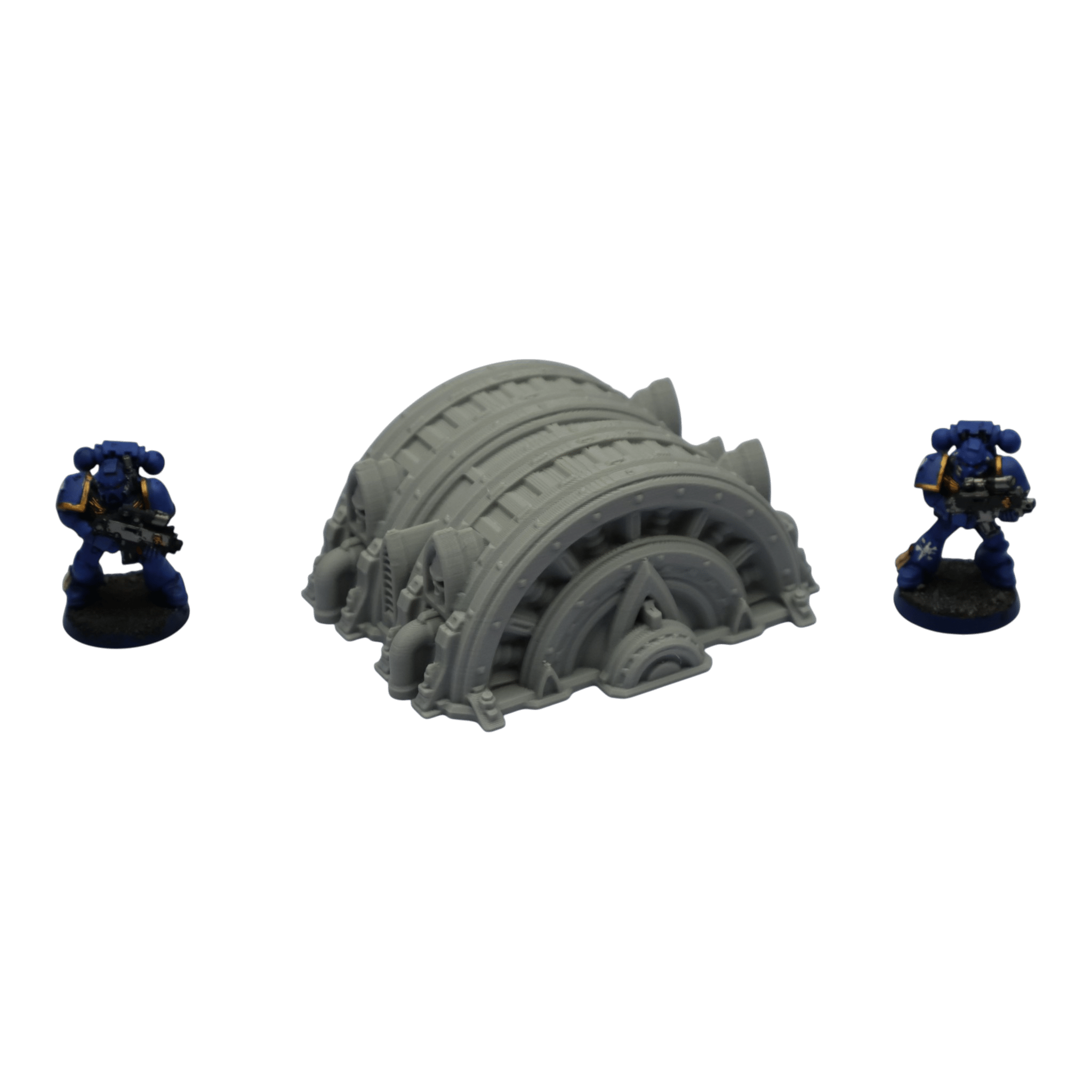 Dual Turbine - 28mm Wargaming Scatter Terrain Scenery Tabletop Grimdark Jawar3d