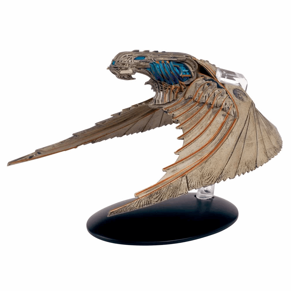 #04 Klingon Bird-Of-Prey Discovery Ships Model Diecast Ship (Eaglemoss / Star Trek) Real Merch