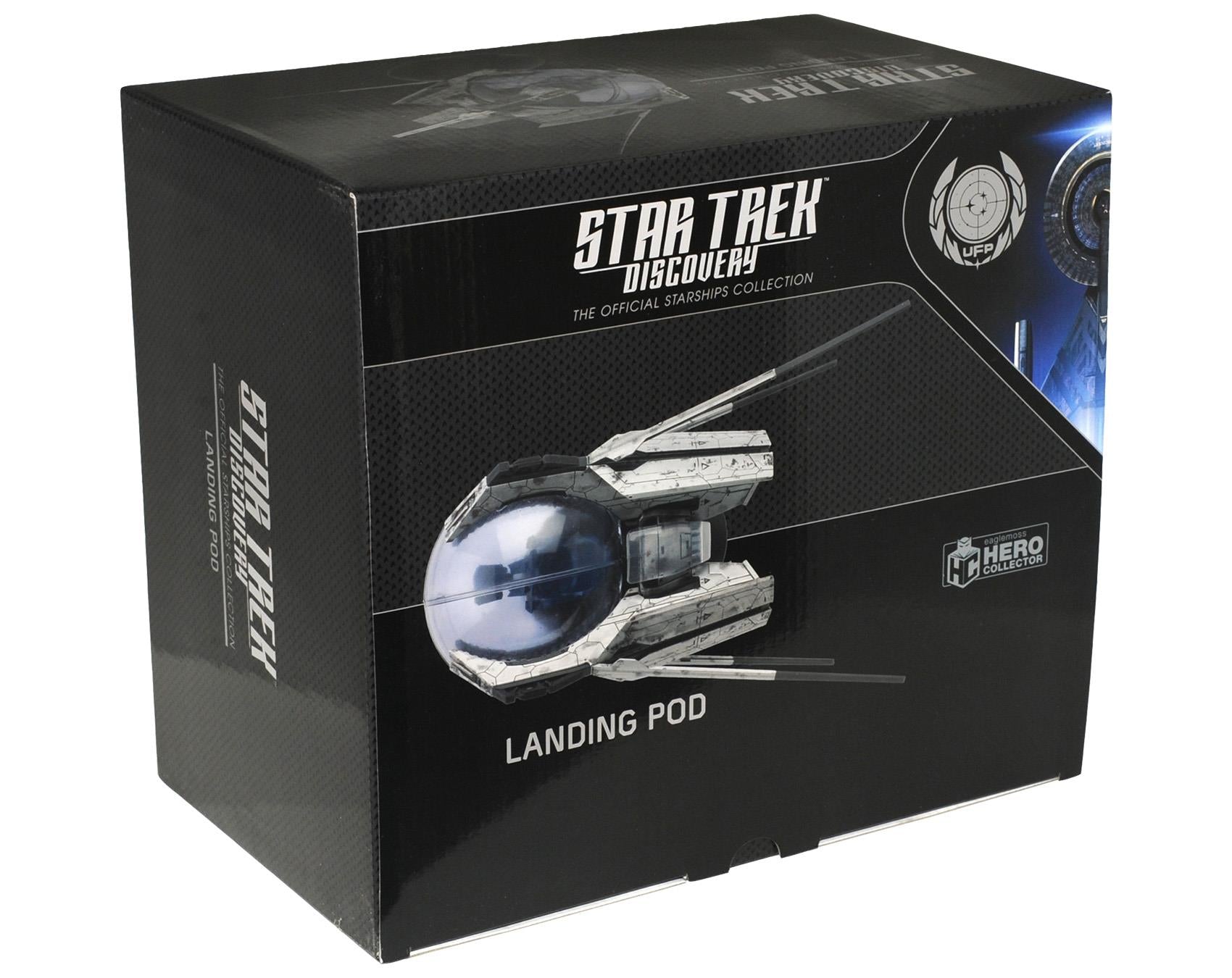 #23 Landing Pod Discovery Ships Model Diecast Ship (Eaglemoss / Star Trek) Real Merch