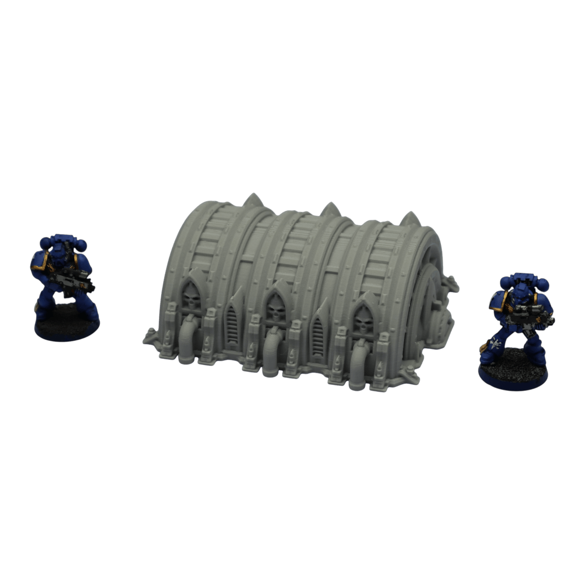 Triple Turbine - 28mm Wargaming Scatter Terrain Scenery Tabletop Grimdark Jawar3d