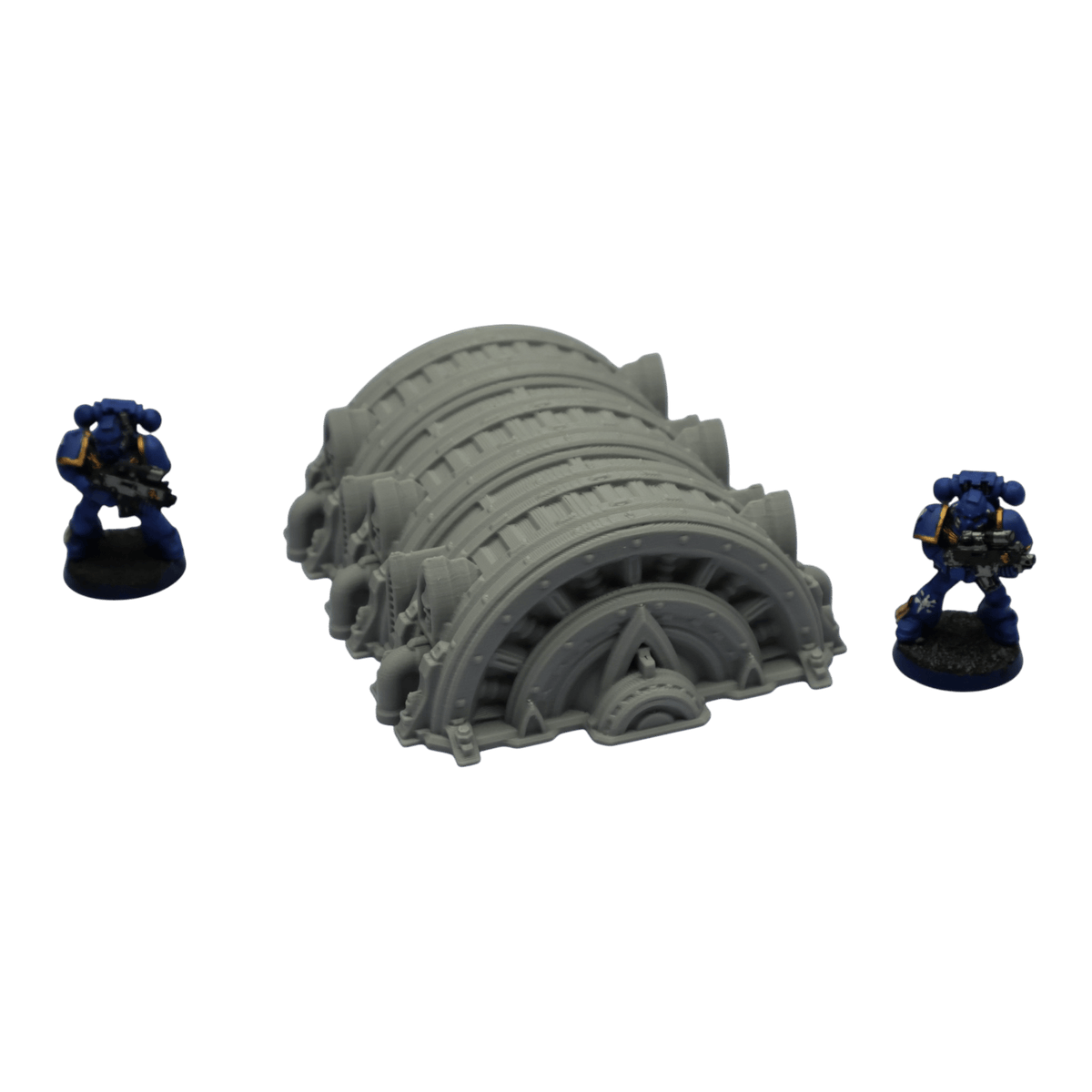 Triple Turbine - 28mm Wargaming Scatter Terrain Scenery Tabletop Grimdark Jawar3d