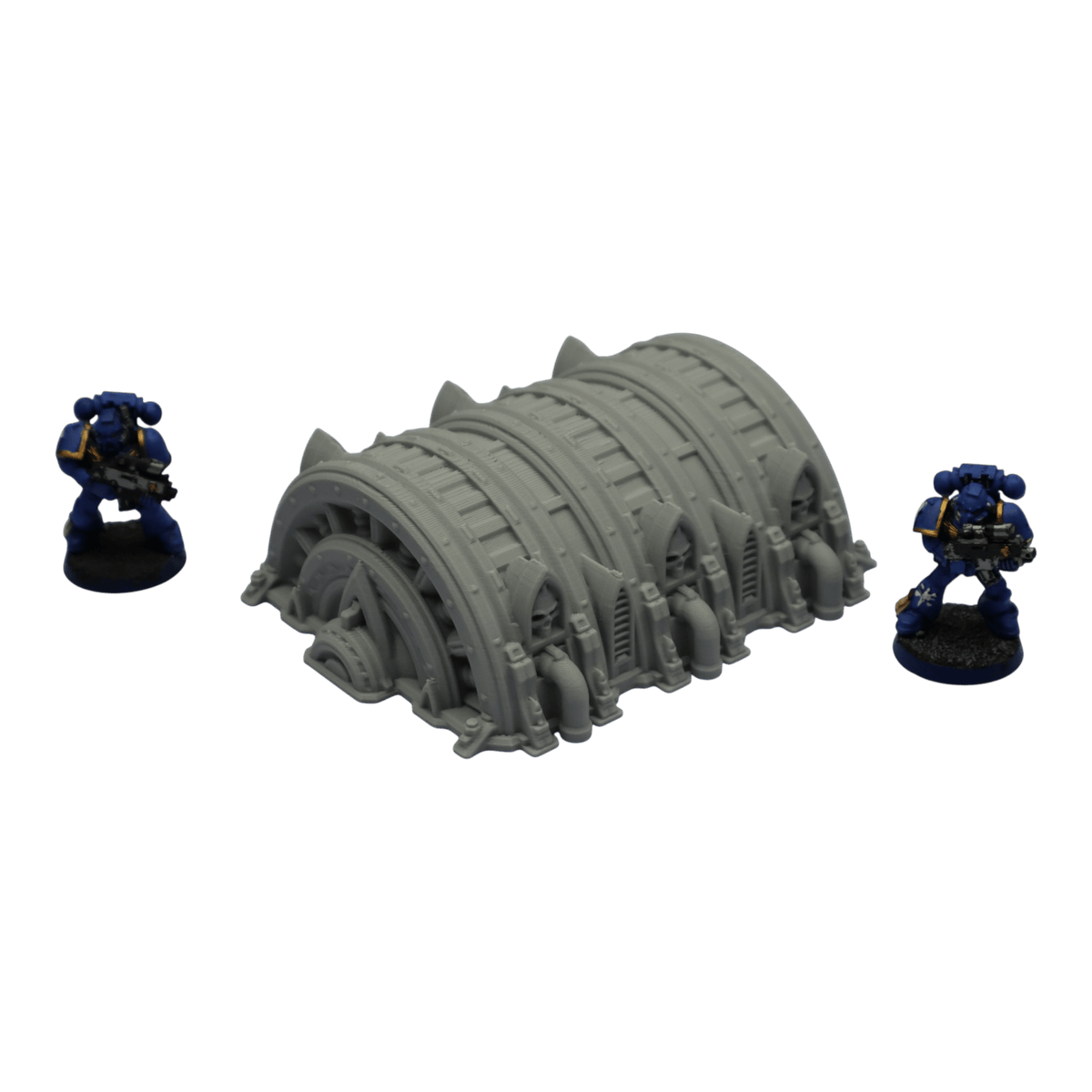 Triple Turbine - 28mm Wargaming Scatter Terrain Scenery Tabletop Grimdark Jawar3d