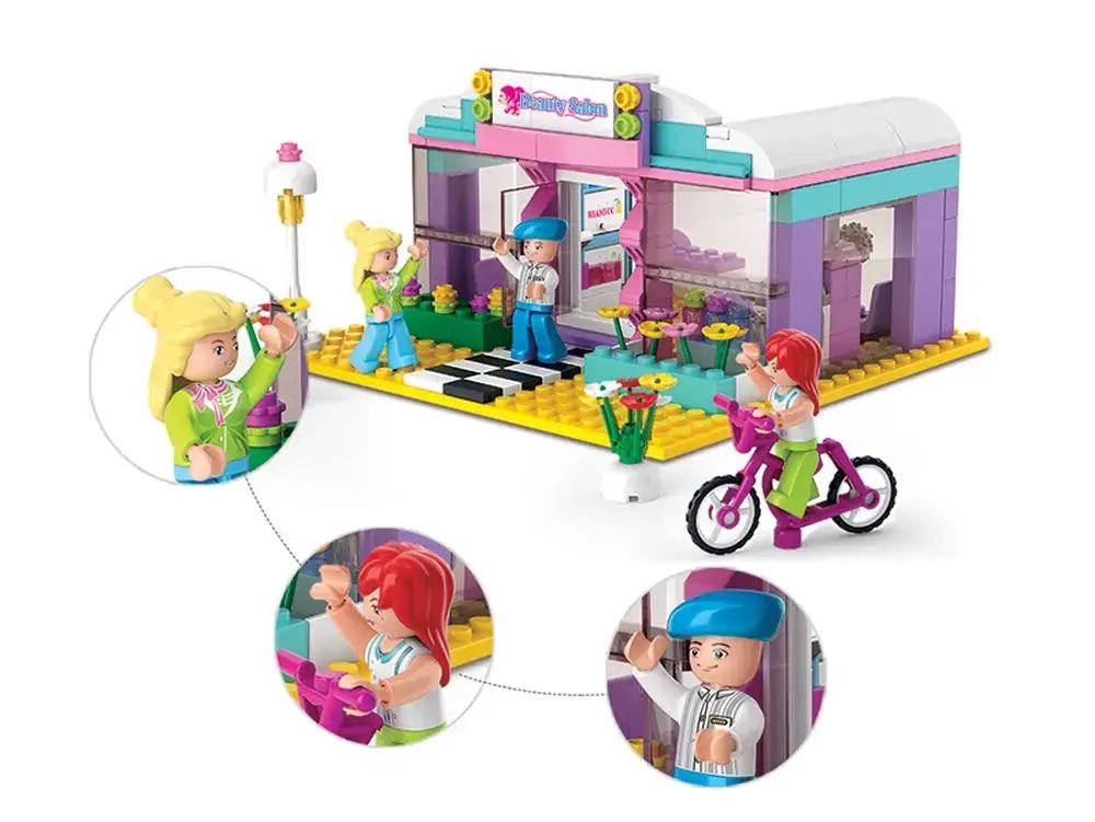 Sluban Girl's Dream Beauty Salon Building Brick Set Sluban