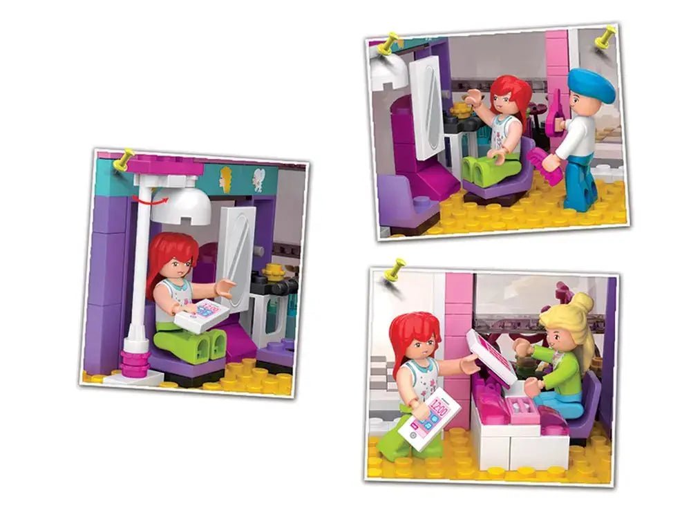Sluban Girl's Dream Beauty Salon Building Brick Set Sluban