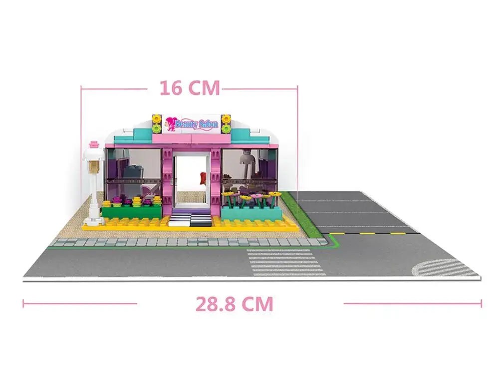 Sluban Girl's Dream Beauty Salon Building Brick Set Sluban