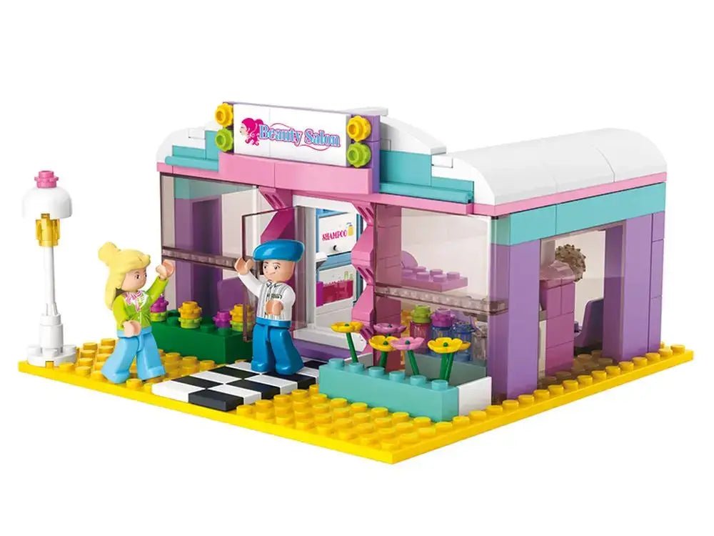 Sluban Girl's Dream Beauty Salon Building Brick Set Sluban