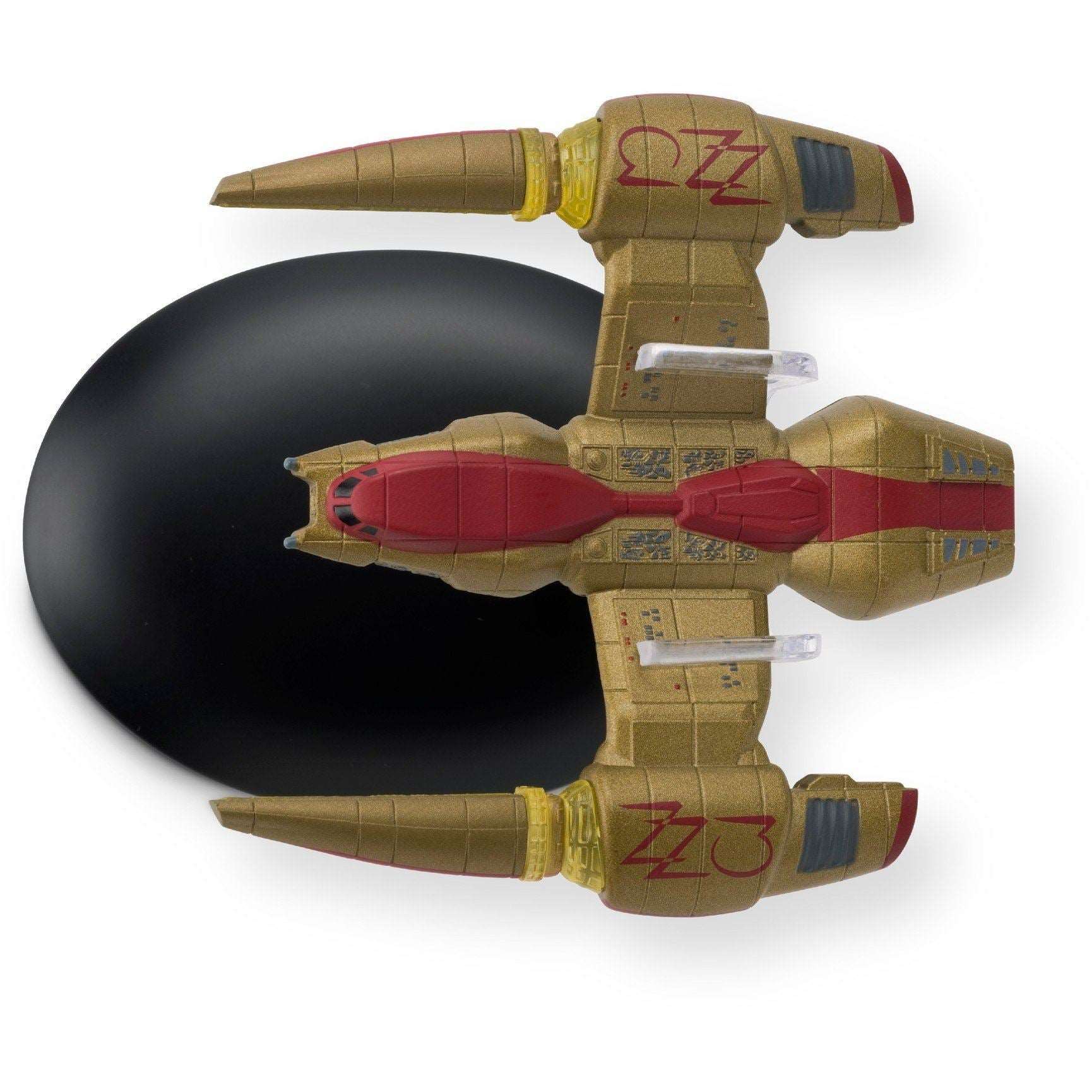 #133 Irina's Racing Ship (Terrellian Racer) Model Die Cast Ship (Eaglemoss / Star Trek) Real Merch