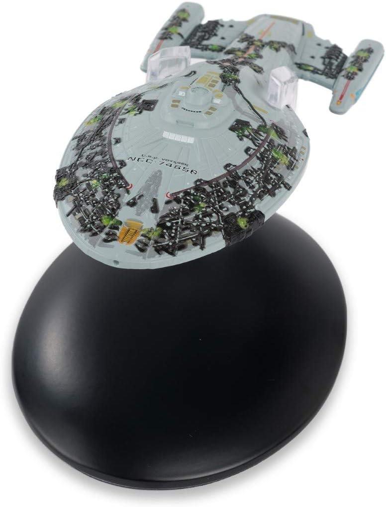 #15 Assimilated U.S.S. Voyager Model Diecast Ship BONUS ISSUE (Eaglemoss / Star Trek) Real Merch