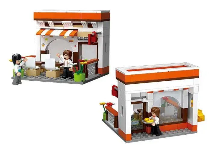 Sluban - Town Restaurant Building Block Set Sluban