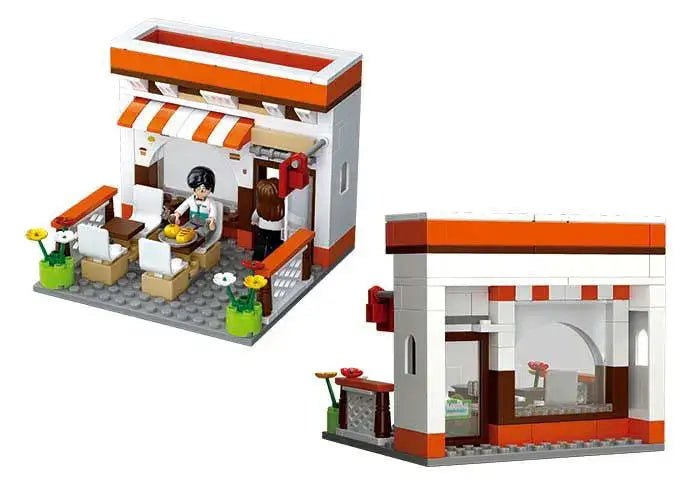 Sluban - Town Restaurant Building Block Set Sluban