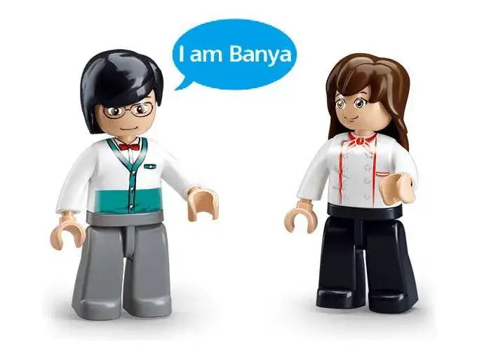 Sluban - Town Restaurant Building Block Set Sluban