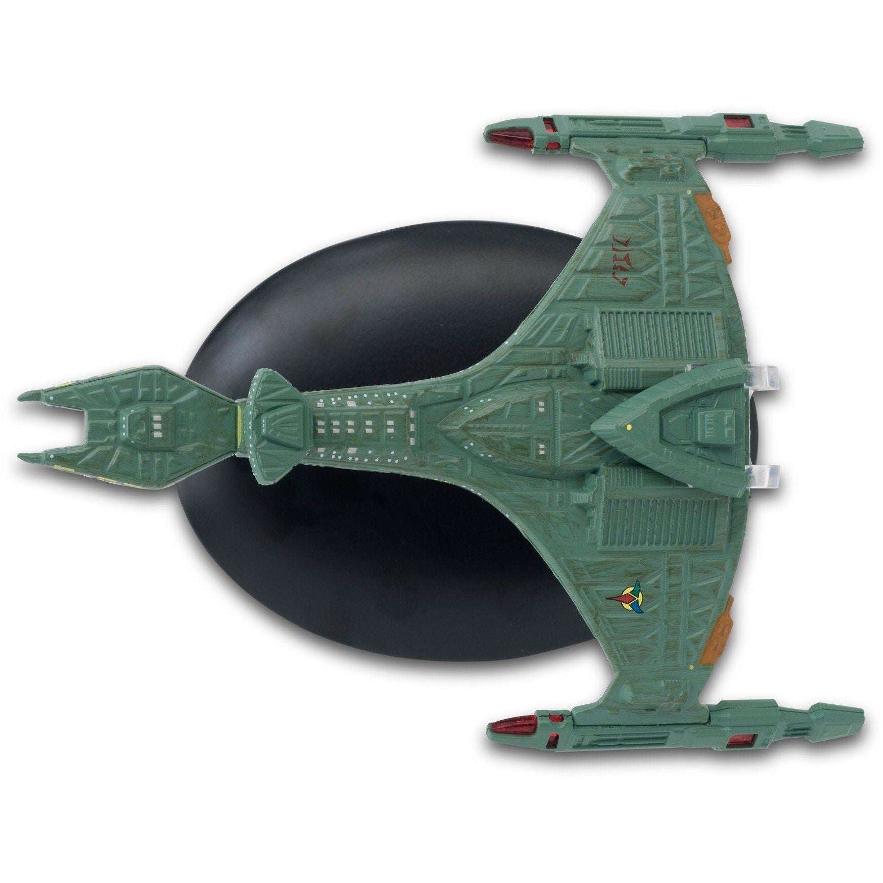 #20 Klingon Attack Cruiser (Vor'cha-class) Model Diecast Ship (Eaglemoss / Star Trek) Real Merch