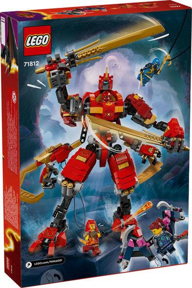 Lego Ninjago 71812 Kai's Ninja Climber Mech Playset for Ages 9 and Up Curious Minds