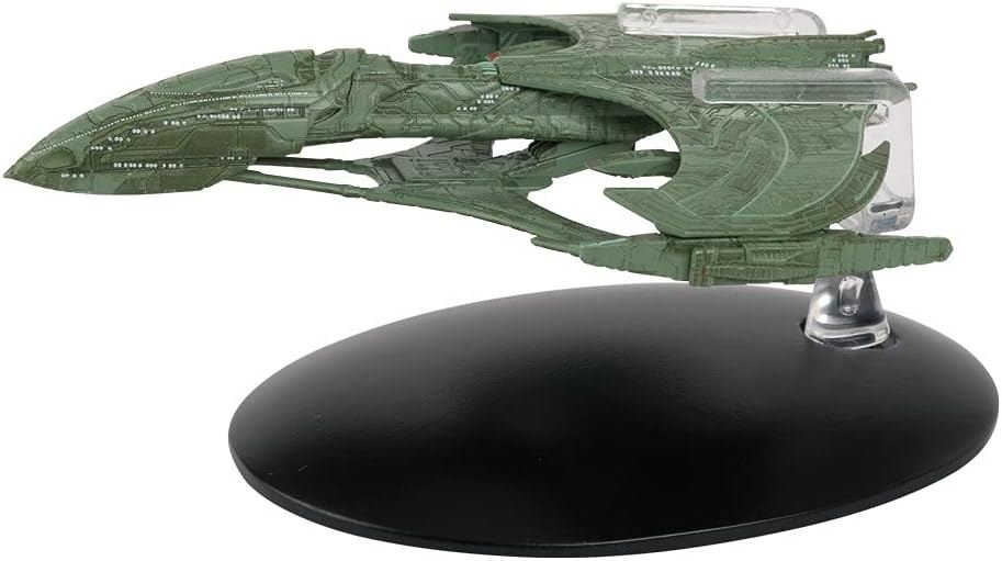 #13 R.R.W. Aelahl Light Warbird Battlecruiser Diecast Model Ship STO (Star Trek / Eaglemoss) Real Merch
