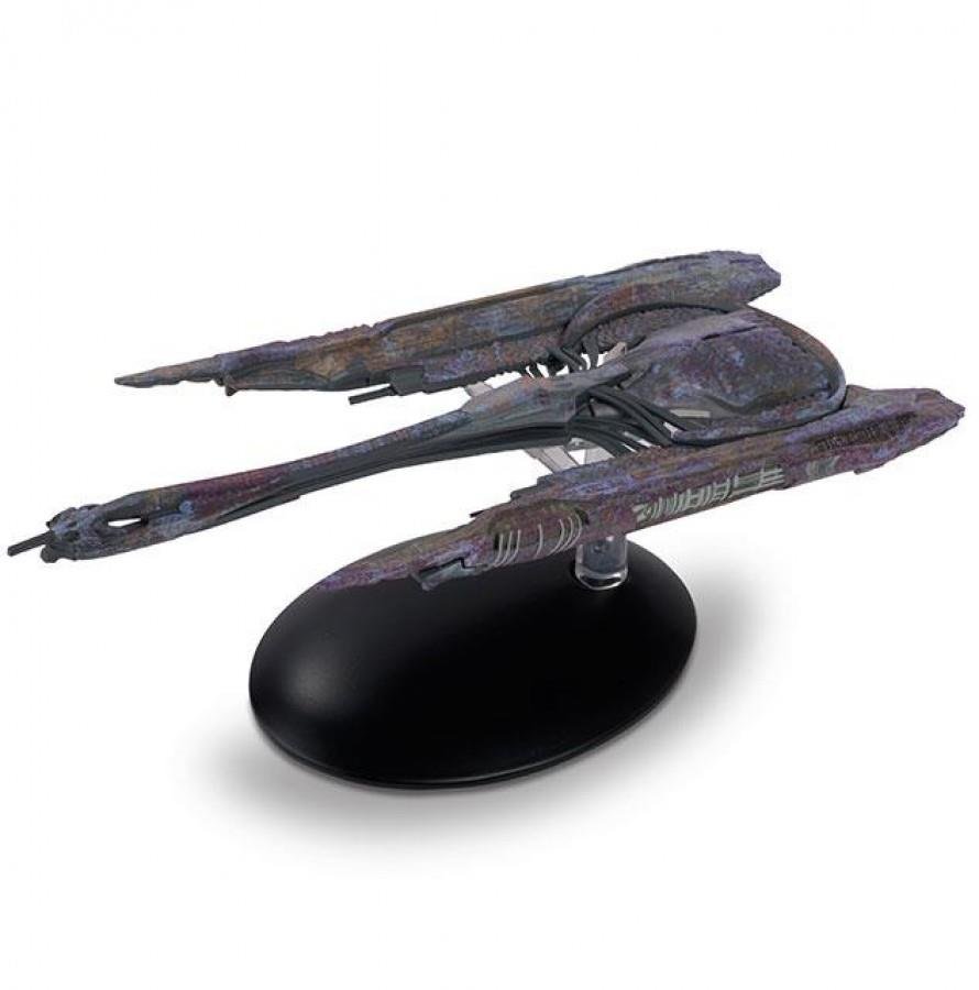 #10 Klingon QOJ Class Discovery Ships Model Diecast Ship (Eaglemoss / Star Trek) Real Merch