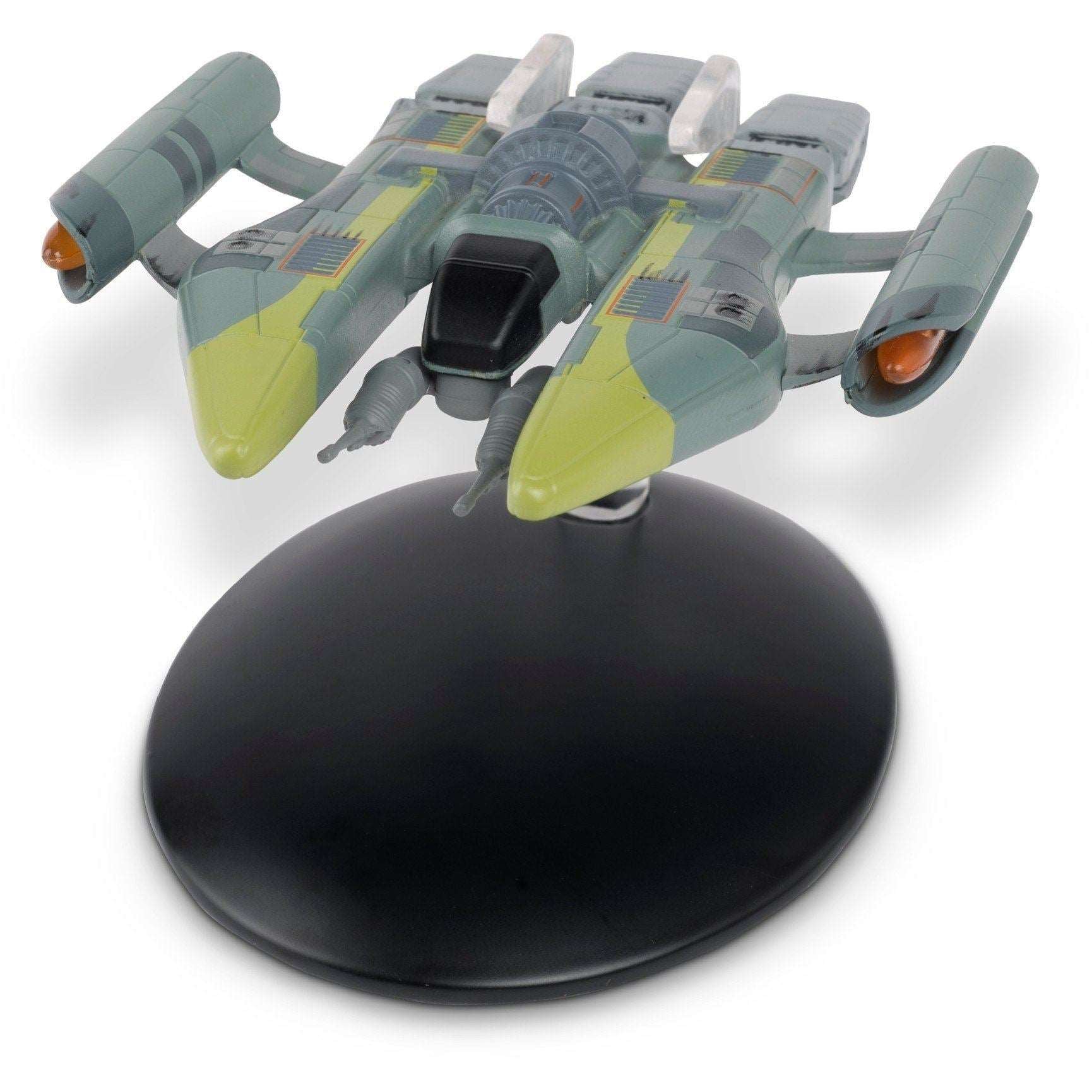 #139 Vaadwaur Assault Fighter Model Die Cast Ship (Eaglemoss / Star Trek) Real Merch