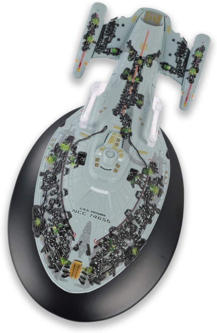 #15 Assimilated U.S.S. Voyager Model Diecast Ship BONUS ISSUE (Eaglemoss / Star Trek) Real Merch