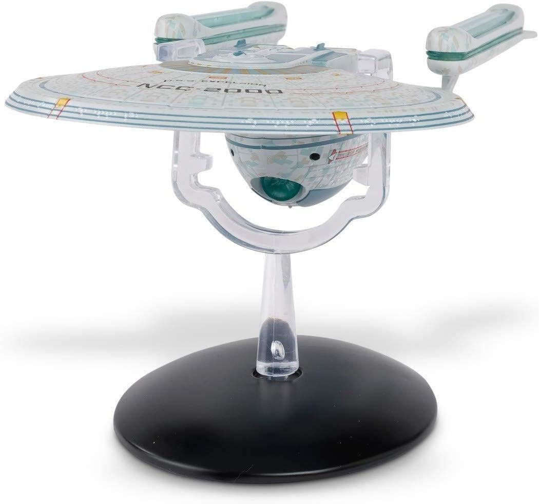 #15 U.S.S. Excelsior NCC-2000 XL EDITION Model Die Cast Ship (Eaglemoss / Star Trek) Real Merch