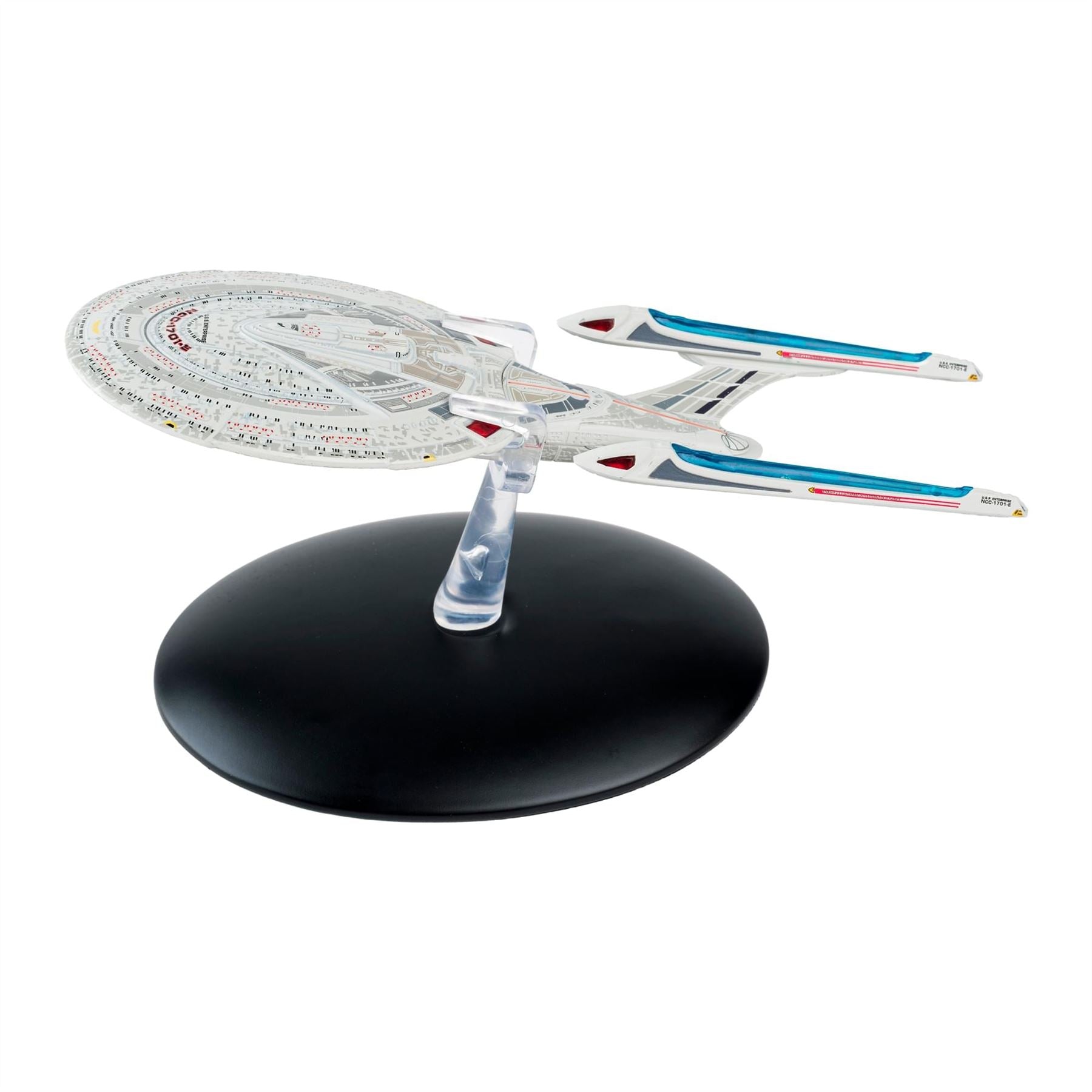 #08 U.S.S. Enterprise NCC-1701-E (Sovereign-class) Diecast Model Ship (Eaglemoss / Star Trek) Real Merch