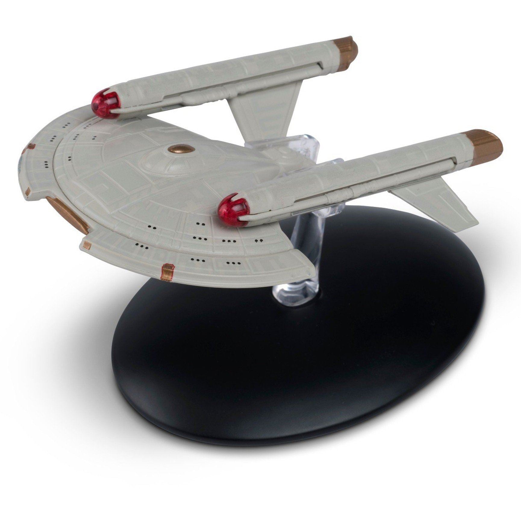 #44 U.S.S. Intrepid (22nd C) Model Die Cast Ship (Eaglemoss / Star Trek) Real Merch
