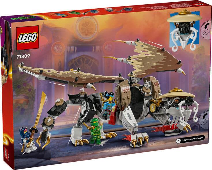 Lego Ninjago 71809 Egalt the Master Dragon V29 Toy for Ages 8 and Up Curious Minds