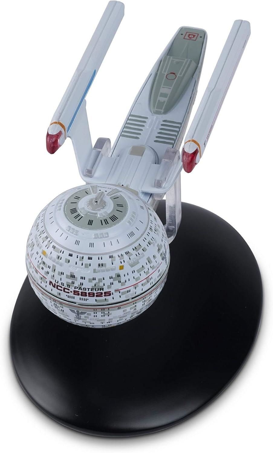 #42 U.S.S. Pasteur NCC-58925 (Olympic-Class) Model Die Cast Ship (Eaglemoss / Star Trek) Real Merch