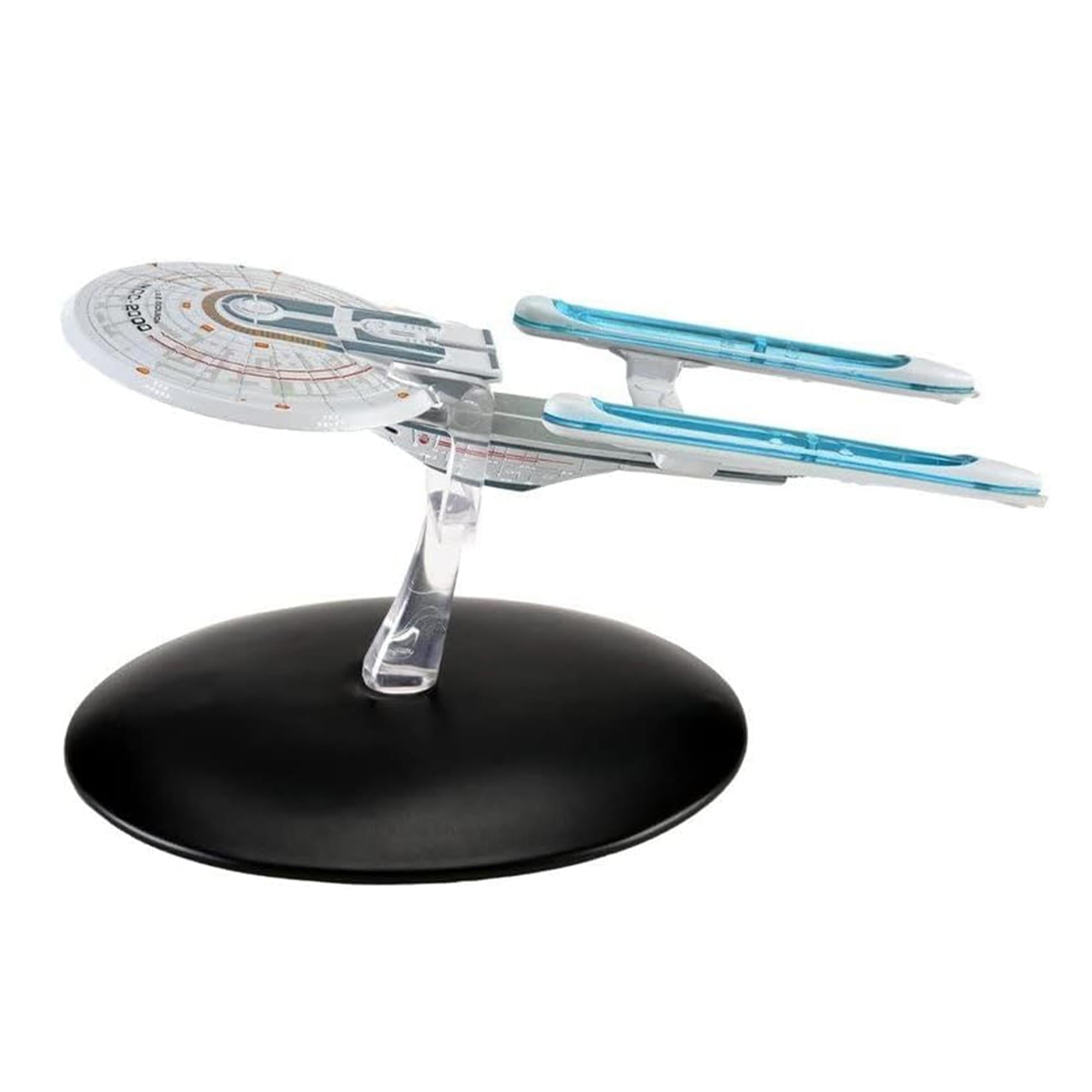 #08 U.S.S. Excelsior NCC-2000 (Excelsior class) Model Diecast Ship (Eaglemoss / Star Trek) Real Merch