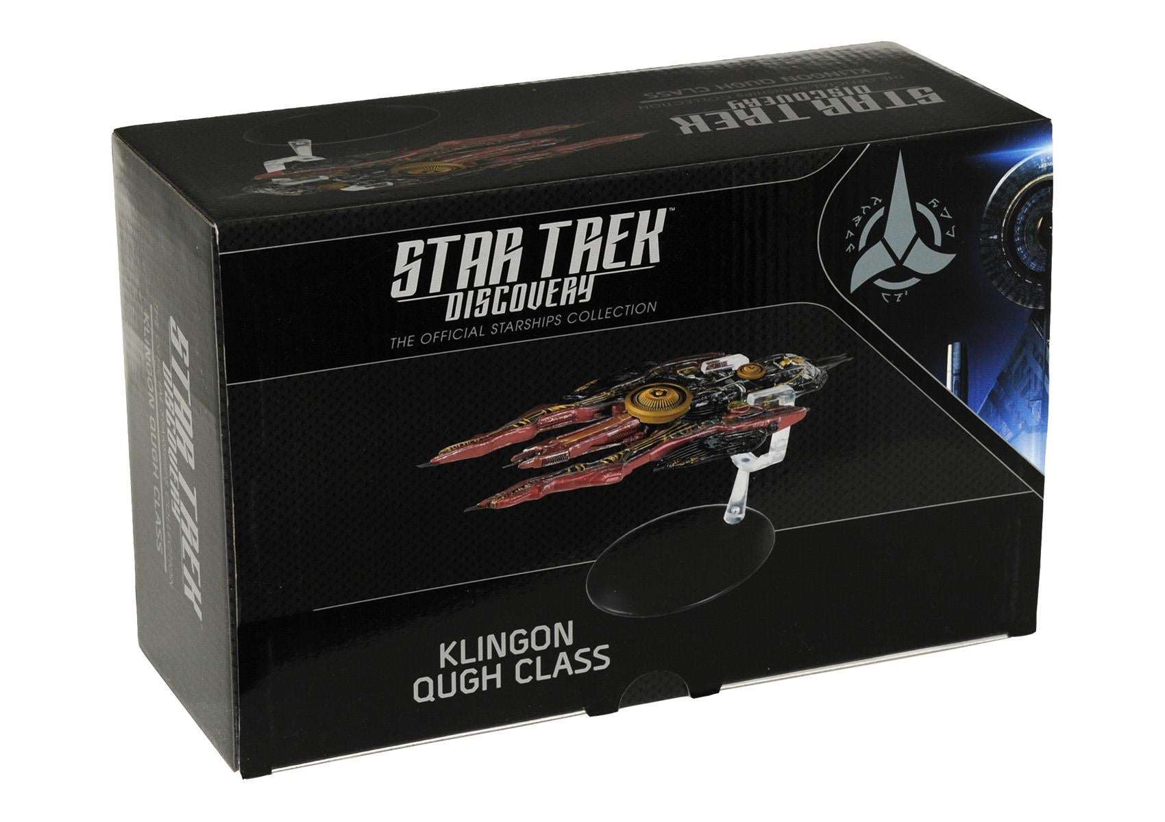 #08 Klingon Qugh Class Destroyer Ship C Discovery Ships Model Diecast Ship (Eaglemoss / Star Trek) Real Merch