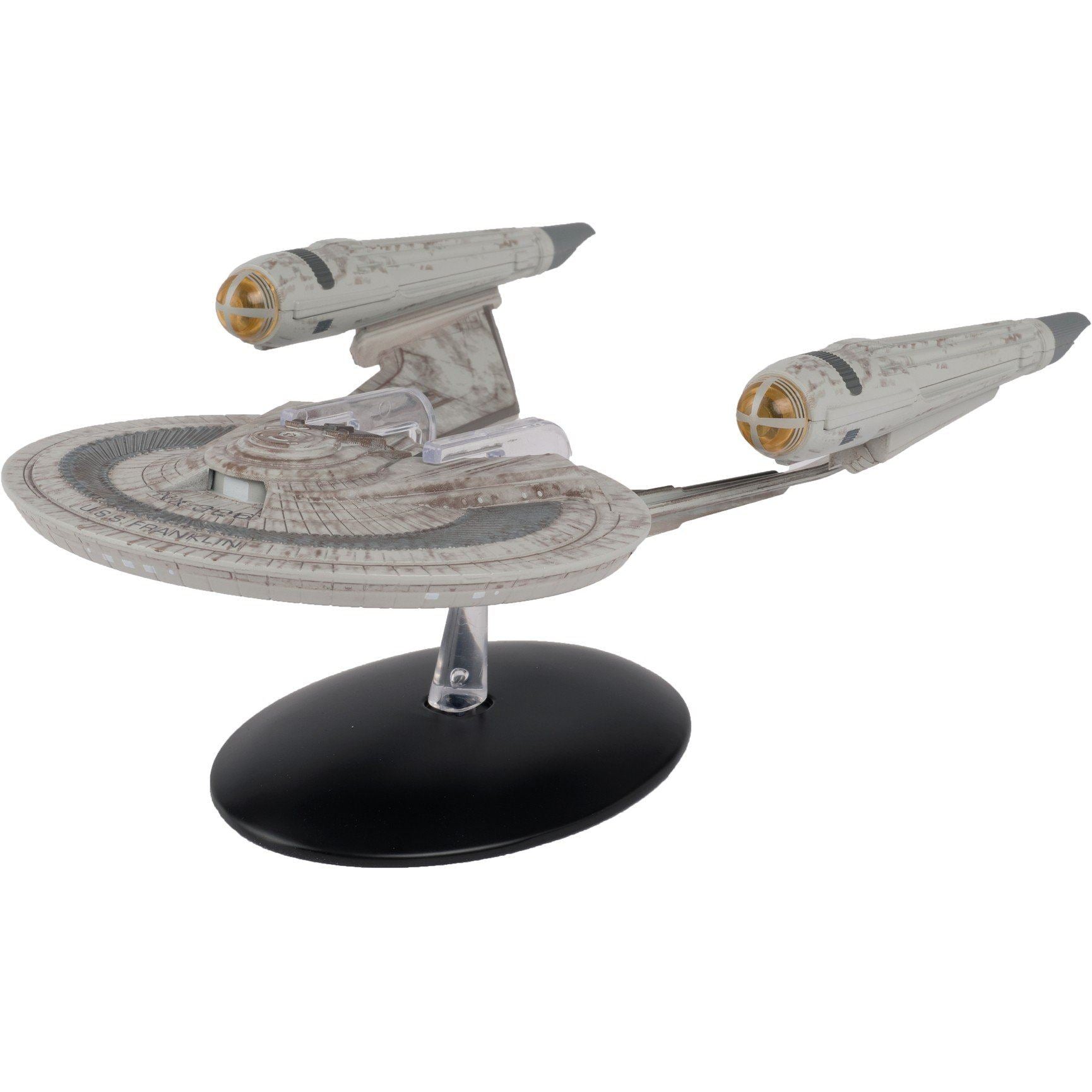 #08 U.S.S. Franklin NX-326 Model Die Cast Ship SPECIAL ISSUE (Eaglemoss / Star Trek) Real Merch