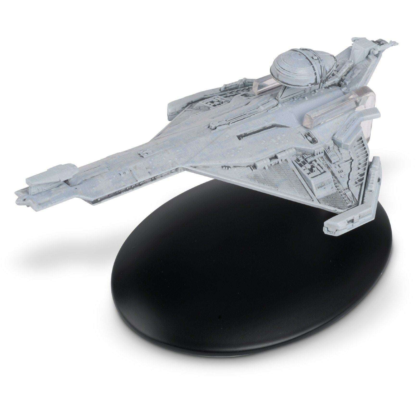 #142 Promellian Battle Cruiser Model Die Cast Ship (Eaglemoss / Star Trek) Real Merch