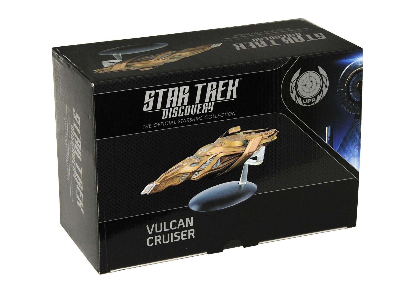 #06 Vulcan Cruiser (Solkar-class) Discovery Ships Model Diecast Ship SSDUK006 (Eaglemoss / Star Trek) Real Merch