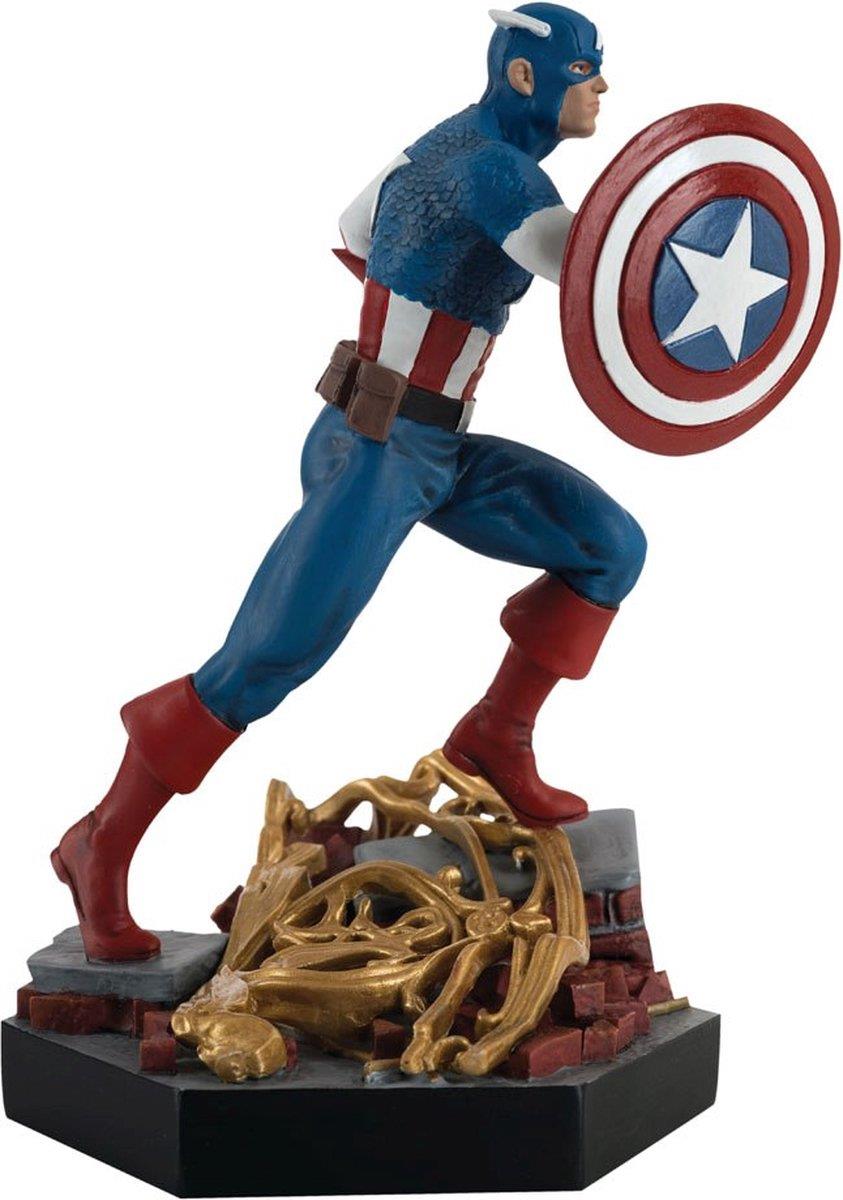 #2 MARVEL VS. CAPTAIN AMERICA 1:16 Scale Dynamic Statue Figure MVSEN002 (Eaglemoss) Real Merch
