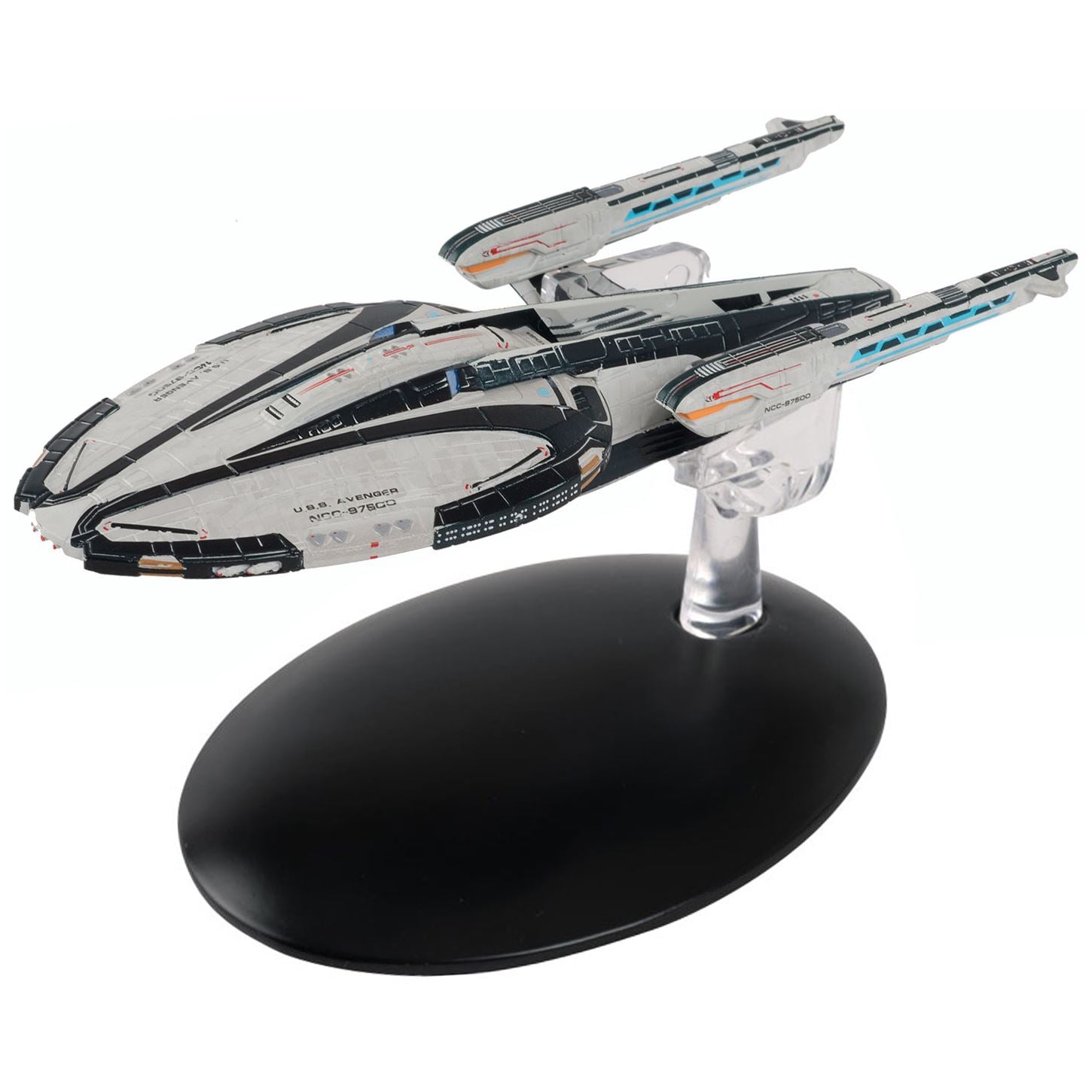 #11 U.S.S. Avenger NCC-95700 Model Die Cast Ship STO (Eaglemoss / Star Trek) Real Merch
