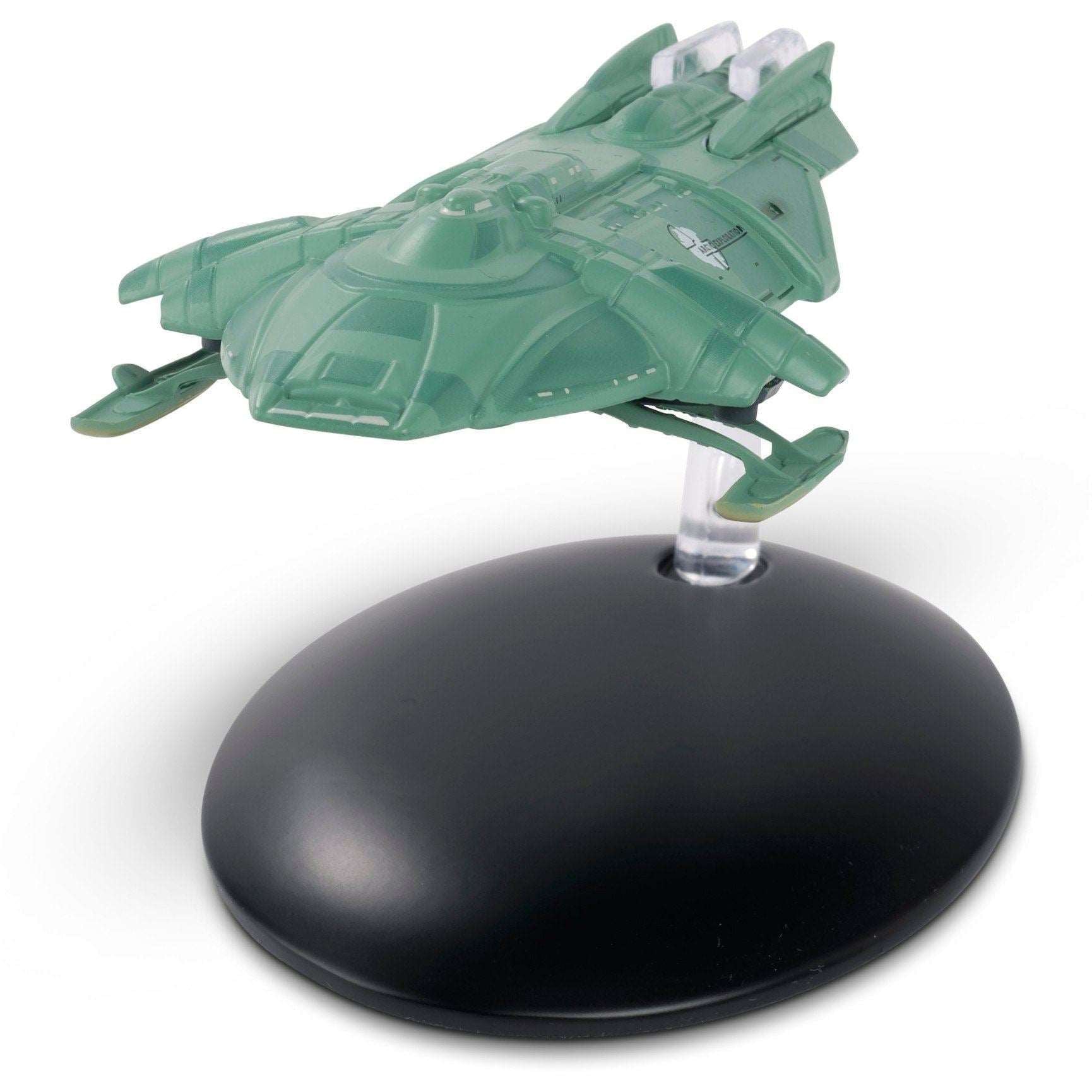 #131 Arctic One (United Earth) Moon Transport Model Die Cast Ship (Eaglemoss / Star Trek) Real Merch