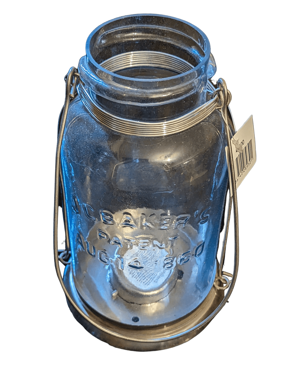 Mason Glass Jar Tealight Holder Lantern Candle