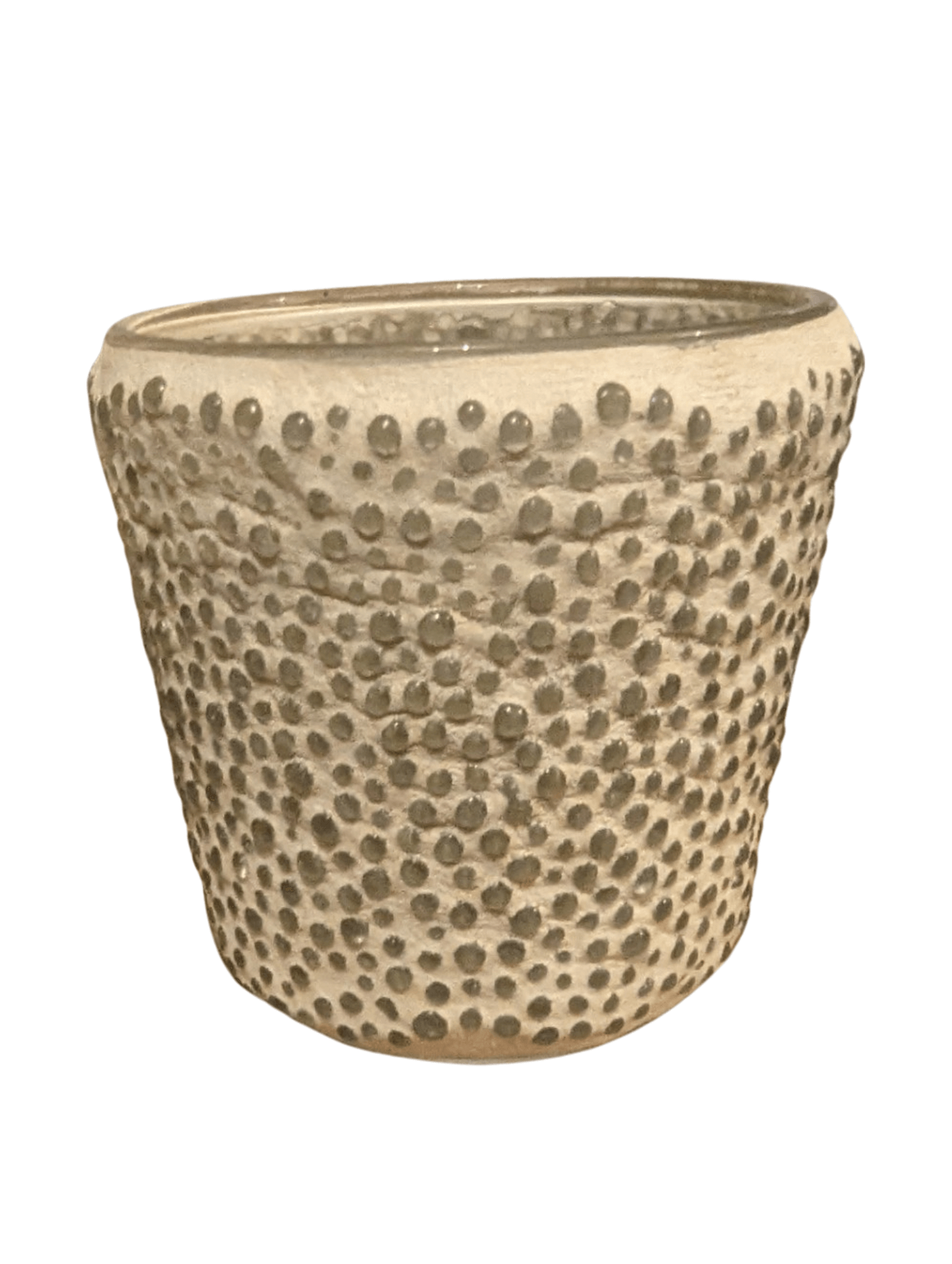 Yankee Candle - Clear Glass Bubble Mosaic Votive Holder Yankee Candle