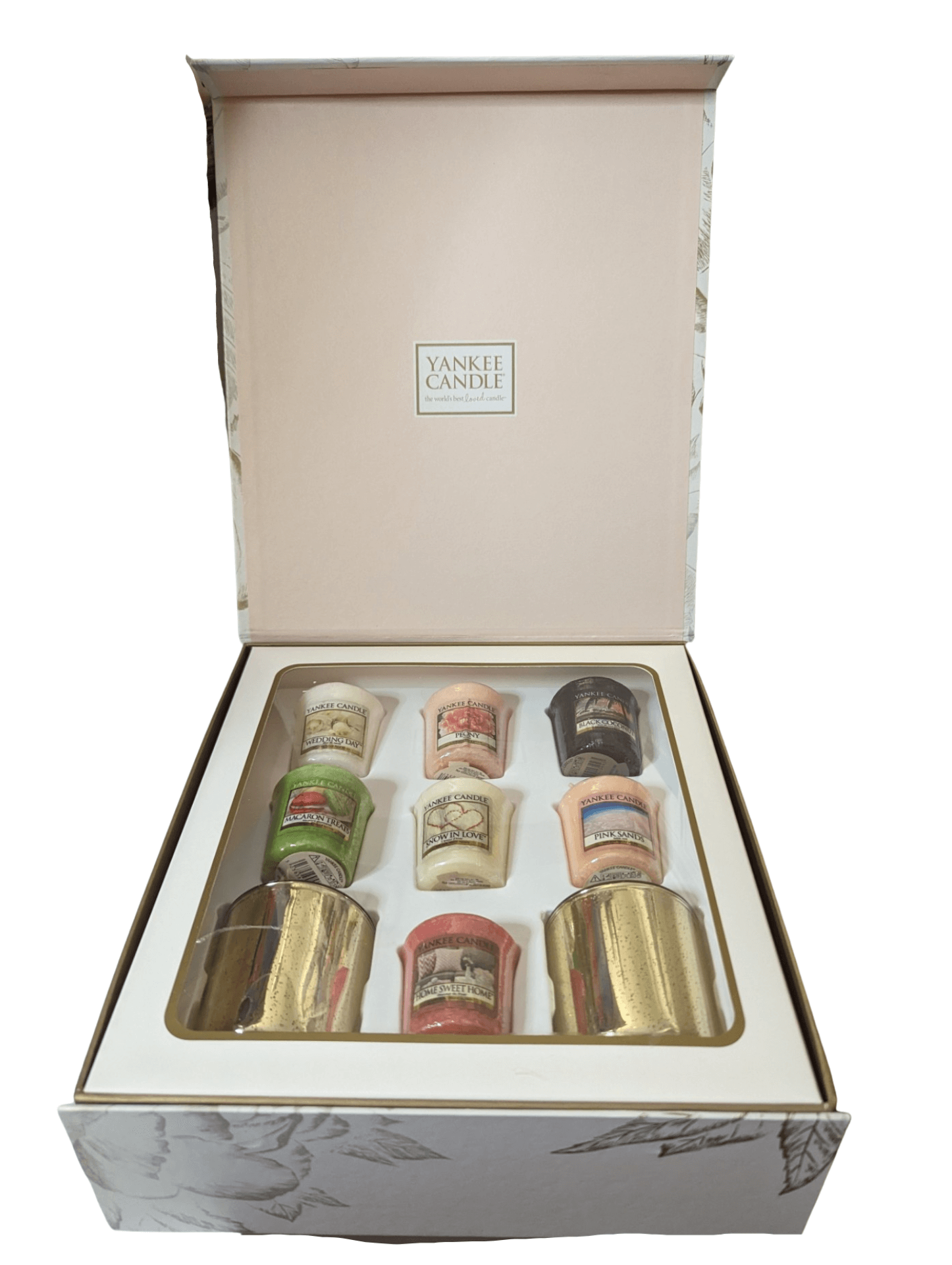 Yankee Candle Wedding Day Seven Votive and Two Holders Gift set Yankee Candle