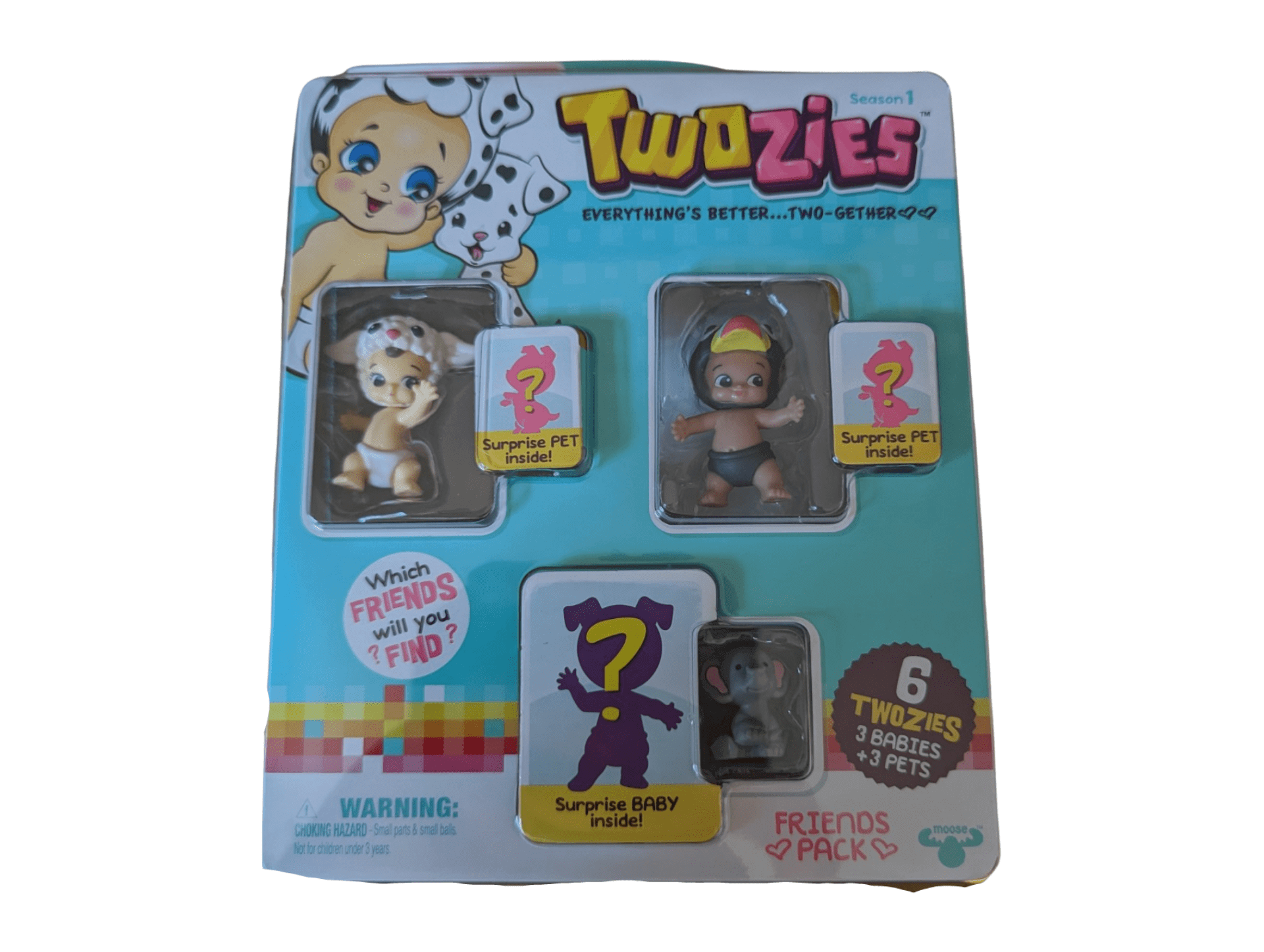 *Reduced To Clear Twosies - Series 1 Friends Pack Character Options Ltd