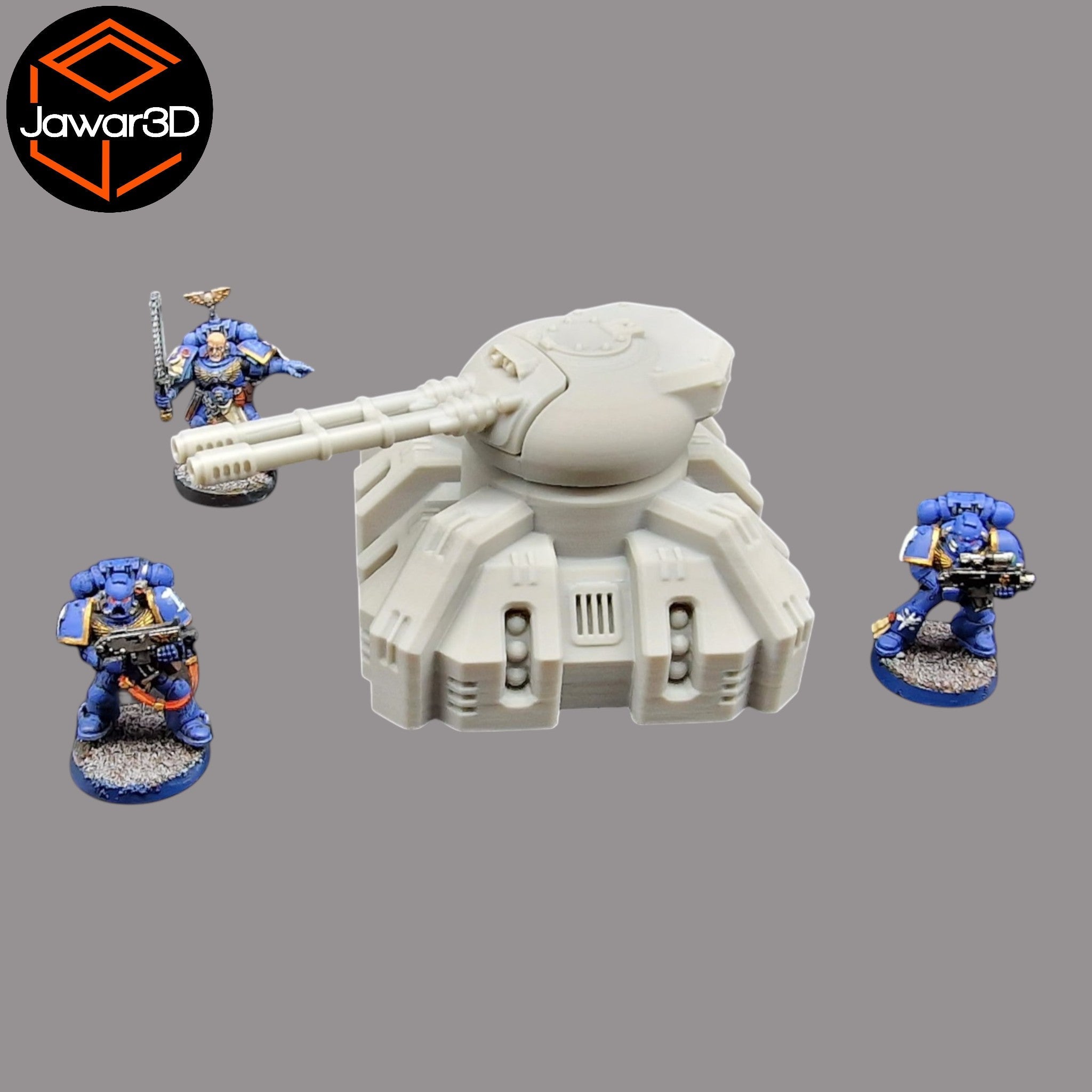 Multi Cannon - 28mm Wargaming Scatter Terrain Scenery Tabletop Miniature Jawar3d