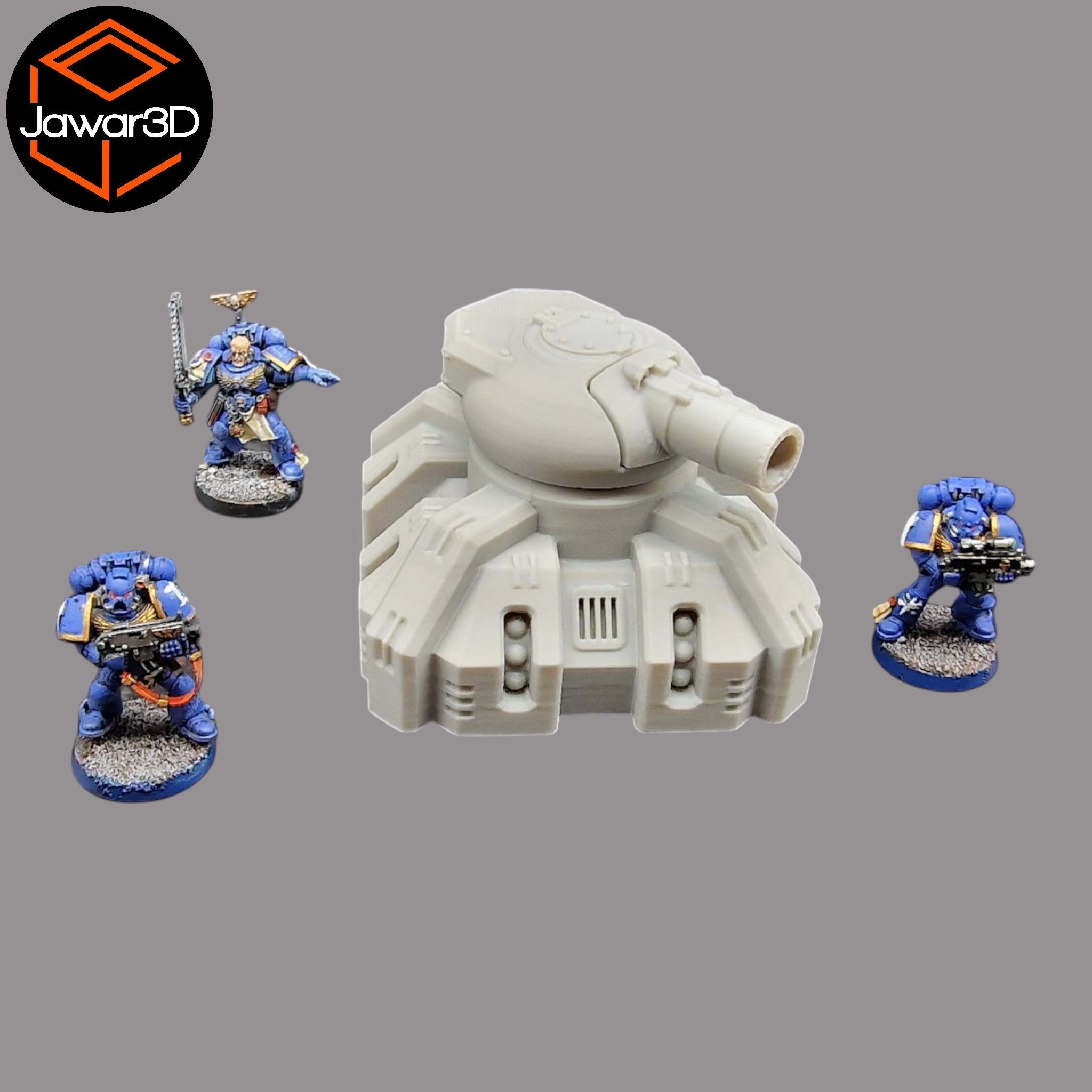 Multi Cannon - 28mm Wargaming Scatter Terrain Scenery Tabletop Miniature Jawar3d